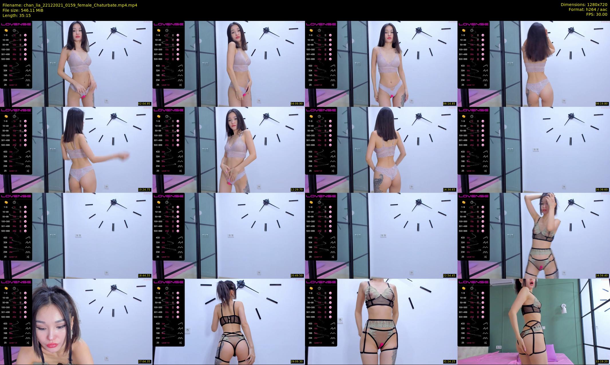 chan_lia — 36 minute Chaturbate female cam show recording, 720p, Dec 22, 2021