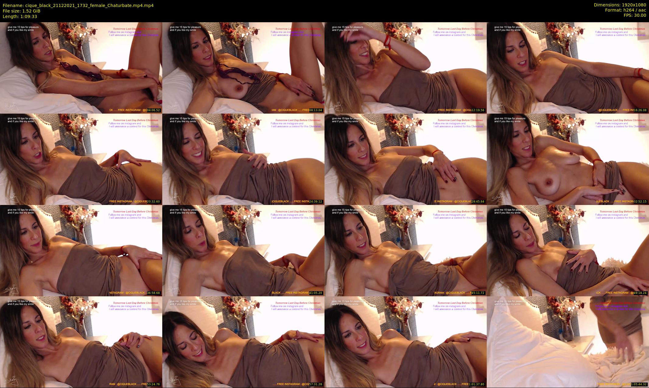cique_black — 70 minute Chaturbate female cam show recording, 1080p, Dec 21, 2021