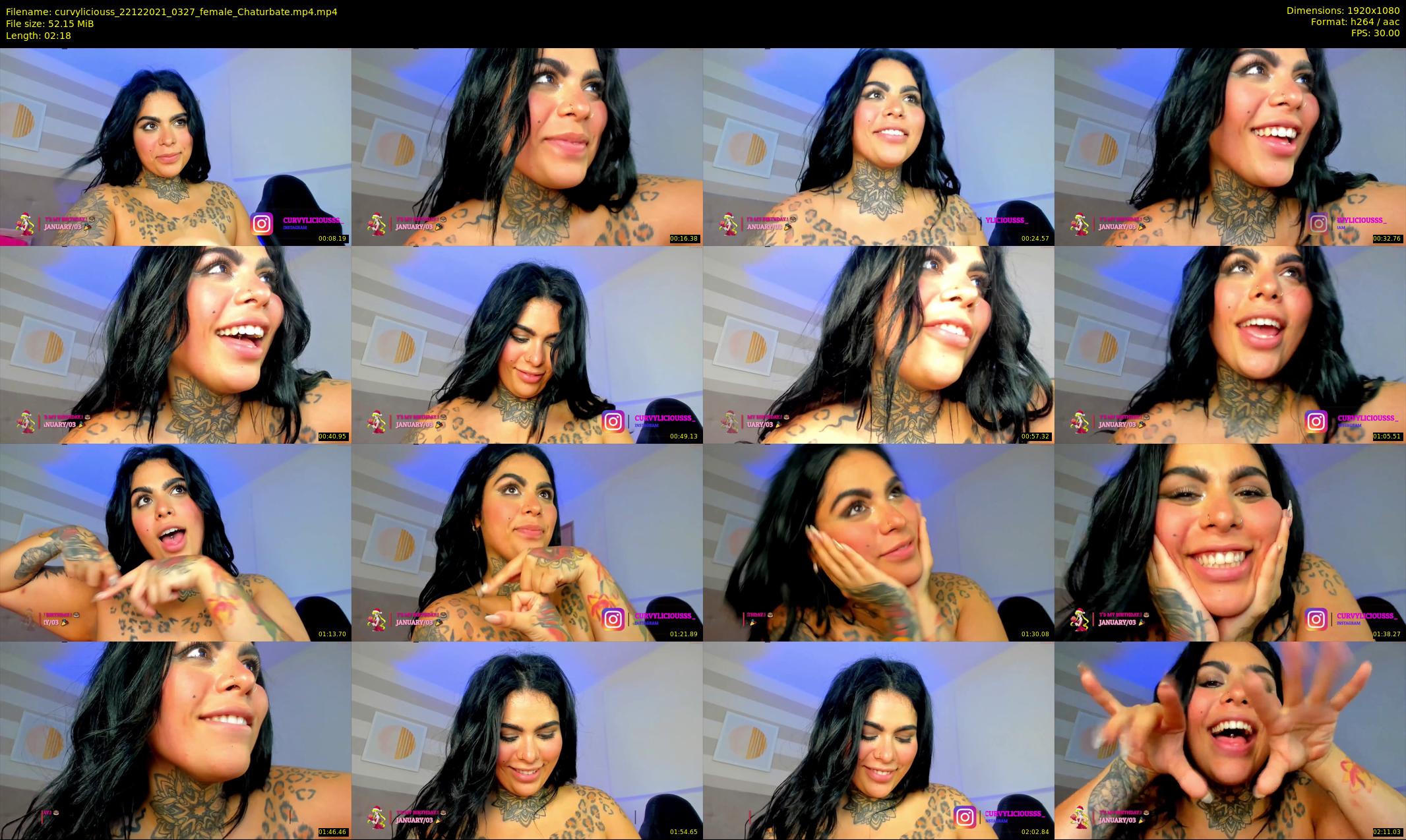 curvyliciouss — 3 minute Chaturbate female cam show recording, 1080p, Dec 22, 2021