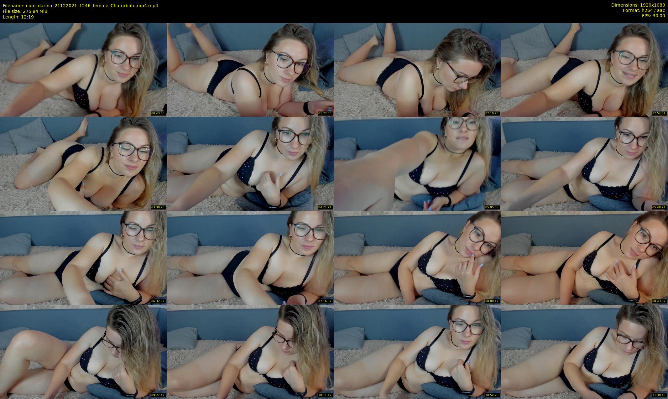 cute_darina — 13 minute Chaturbate female cam show recording, 1080p, Dec 21, 2021