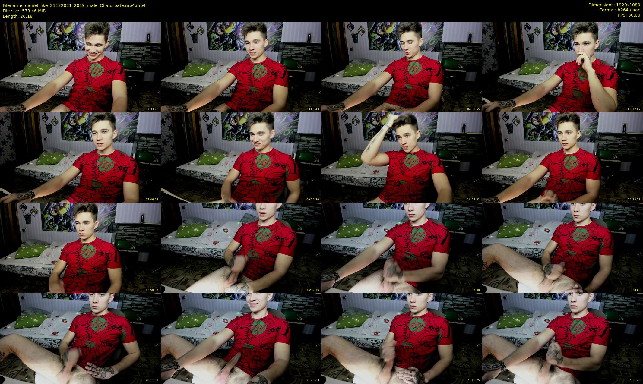 daniel_like — 27 minute Chaturbate male cam show recording, 1080p, Dec 21, 2021