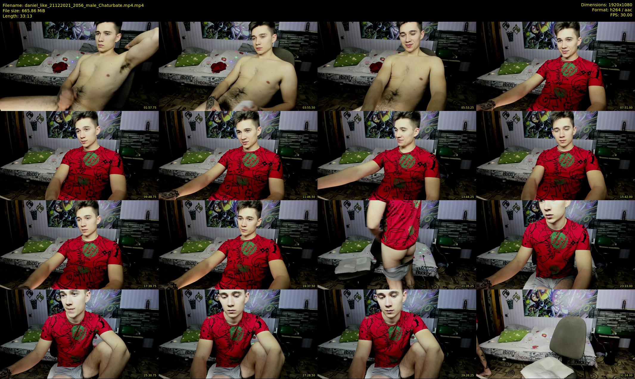 daniel_like — 34 minute Chaturbate male cam show recording, 1080p, Dec 21, 2021