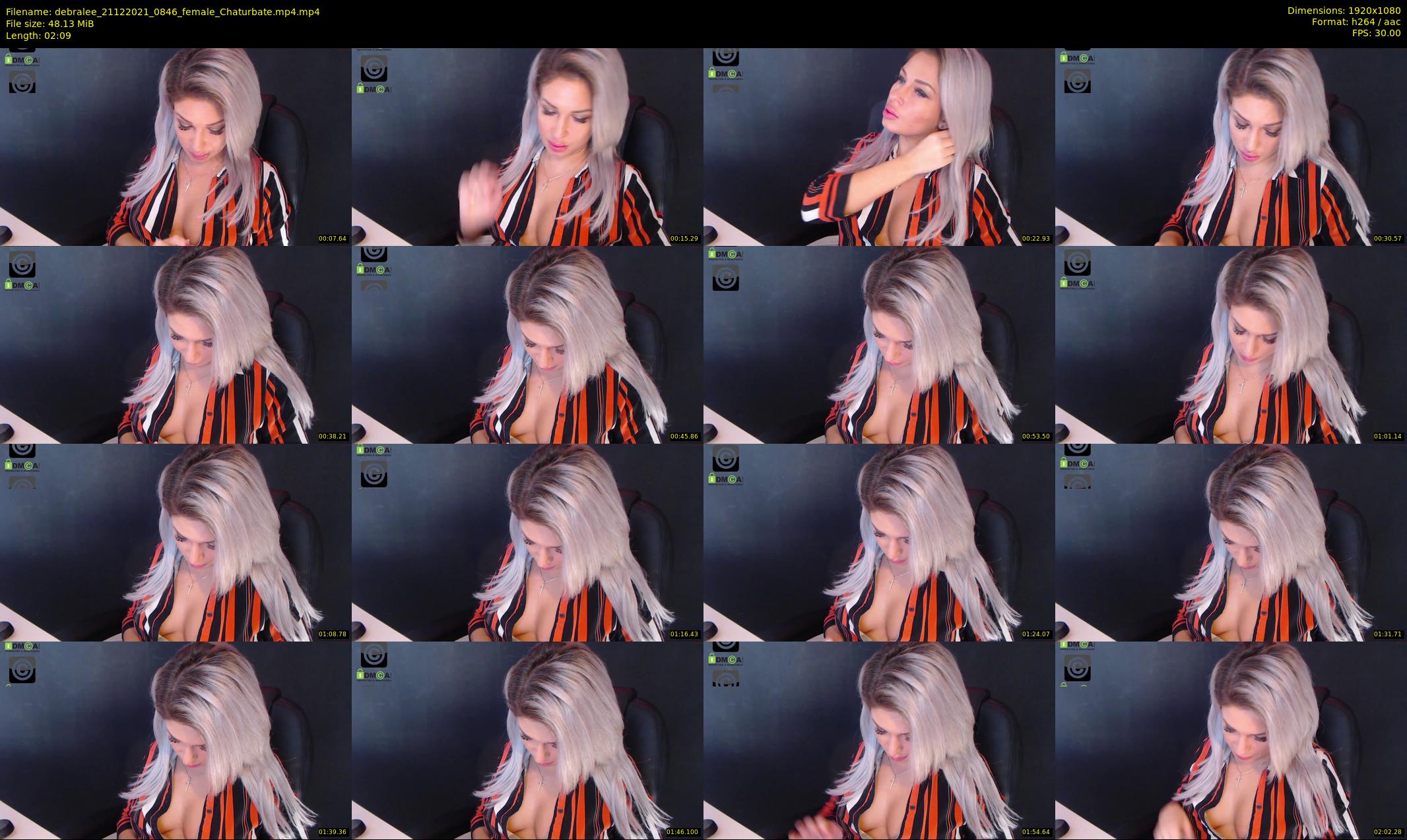 debralee — 3 minute Chaturbate female cam show recording, 1080p, Dec 21, 2021