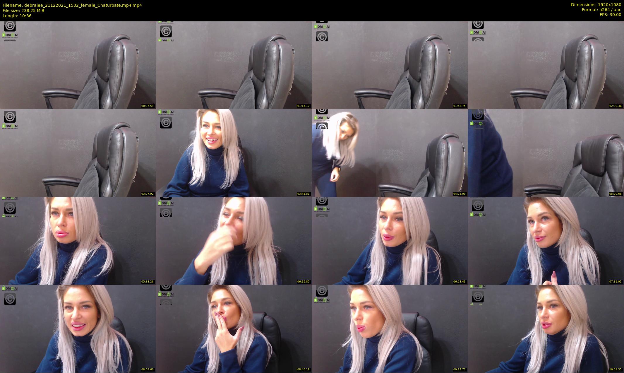 debralee — 11 minute Chaturbate female cam show recording, 1080p, Dec 21, 2021