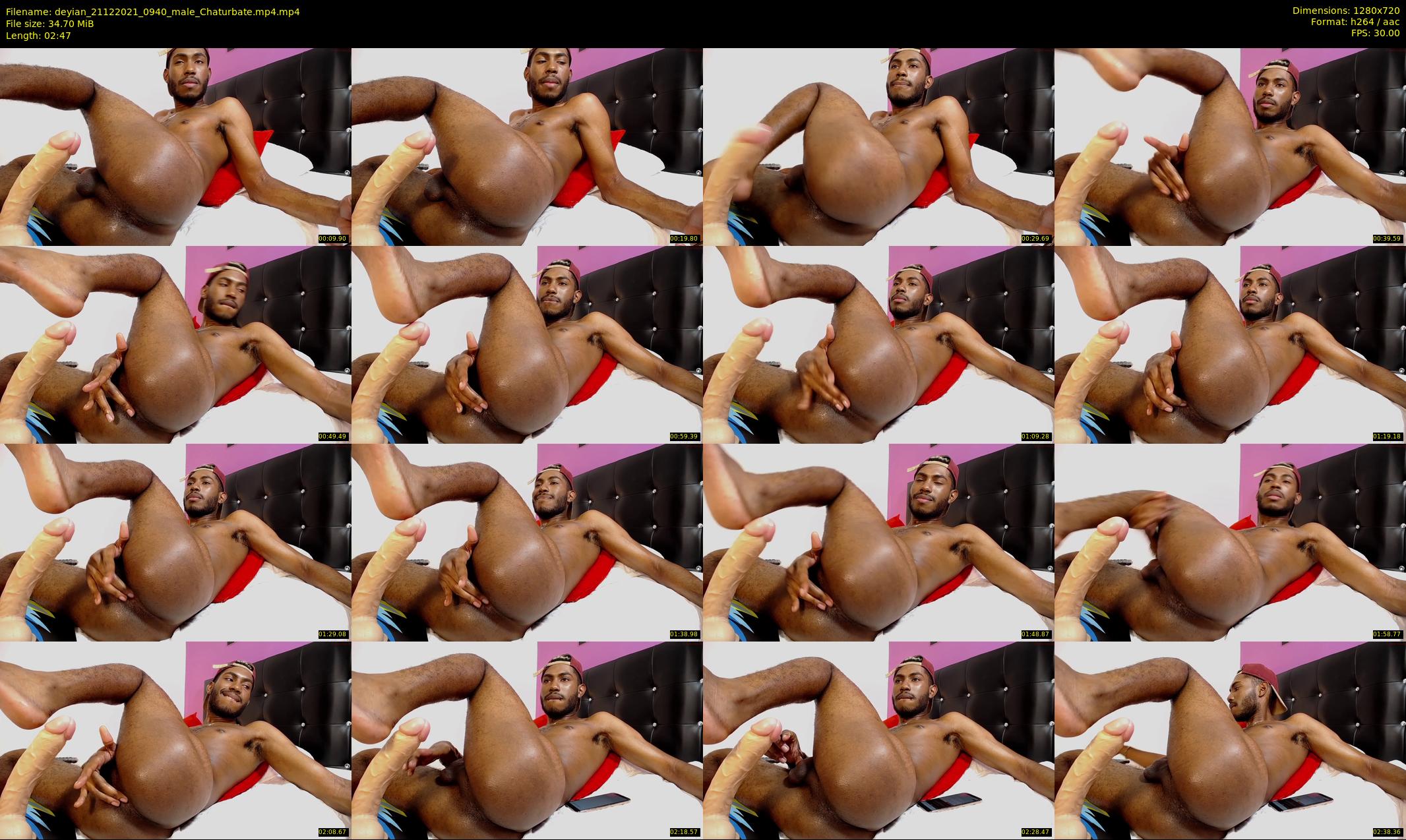 deyian — 3 minute Chaturbate male cam show recording, 720p, Dec 21, 2021