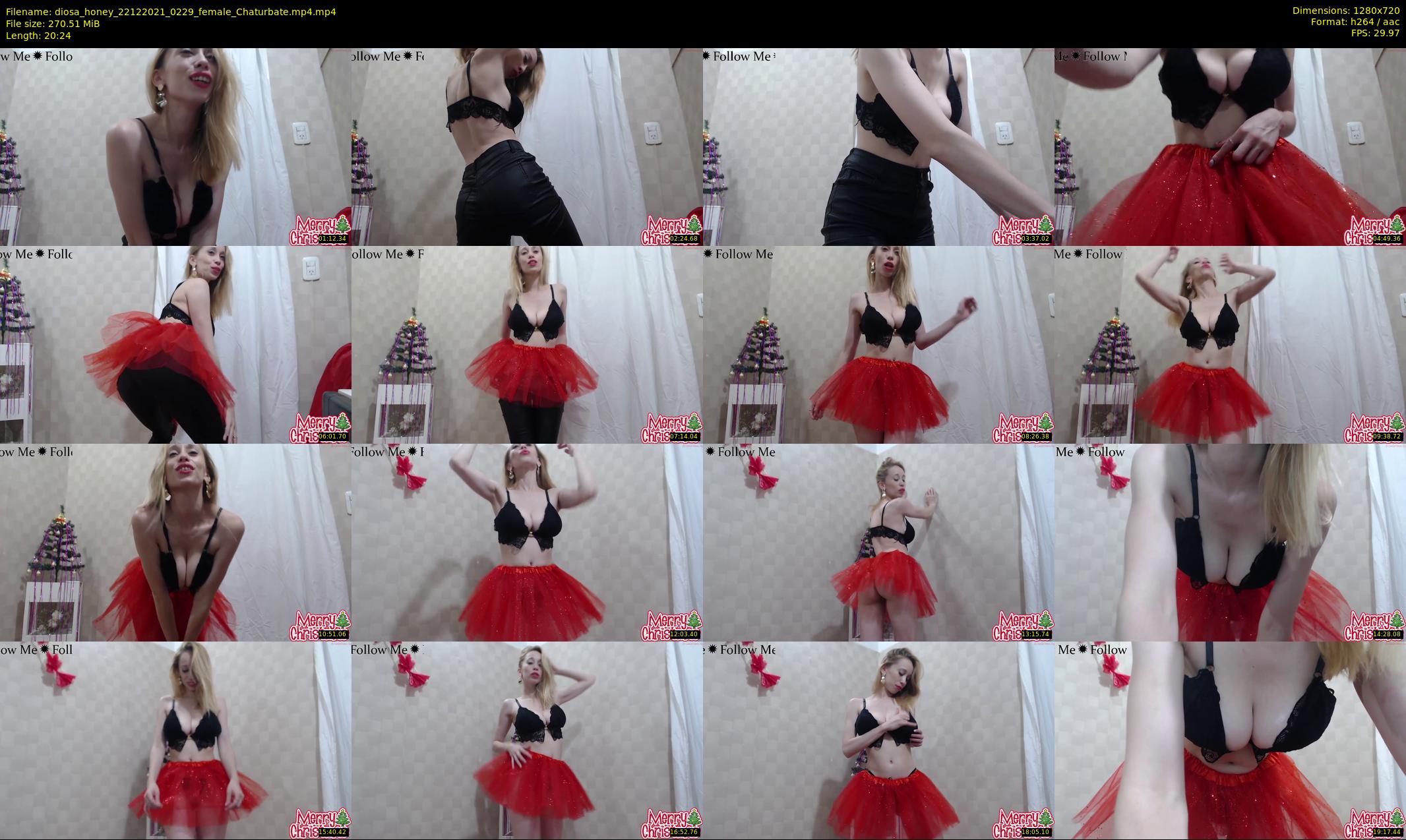 diosa_honey — 21 minute Chaturbate female cam show recording, 720p, Dec 22, 2021
