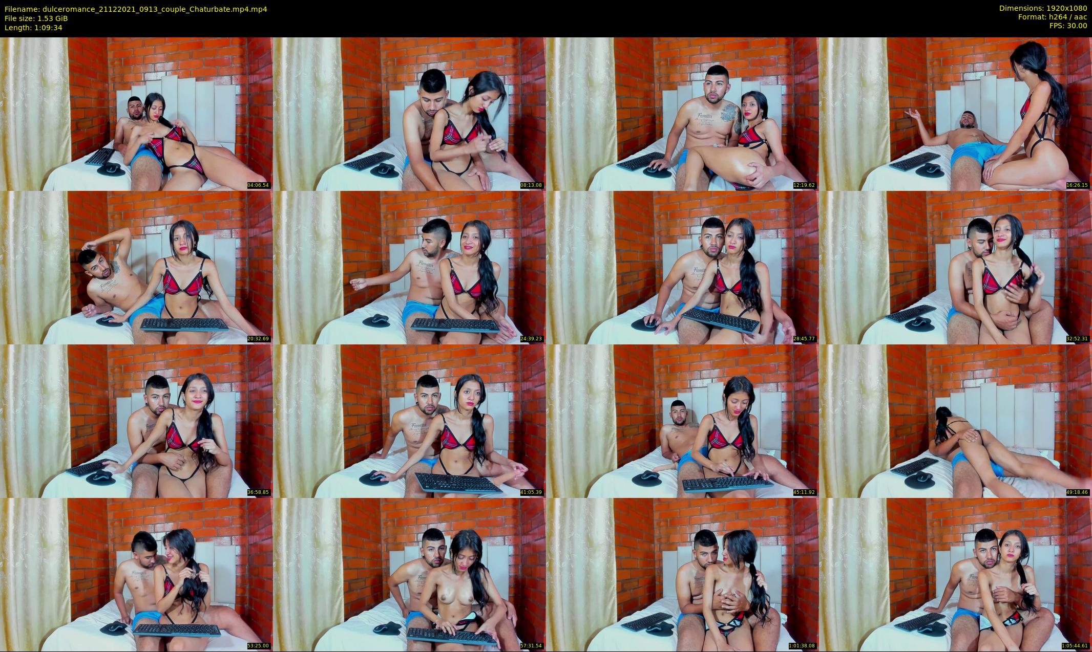 dulceromance — 70 minute Chaturbate couple cam show recording, 1080p, Dec 21, 2021