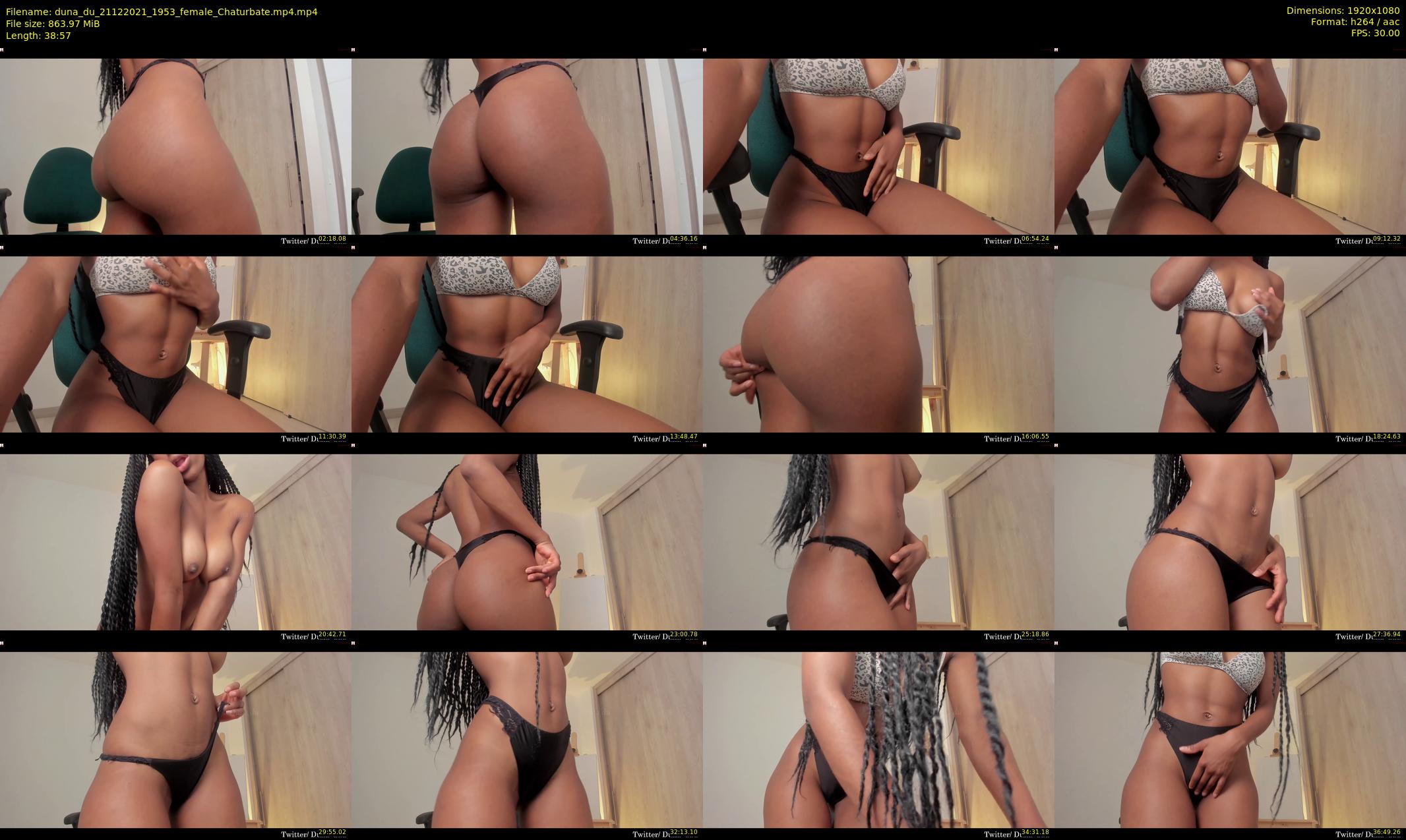 duna_du — 39 minute Chaturbate female cam show recording, 1080p, Dec 21, 2021