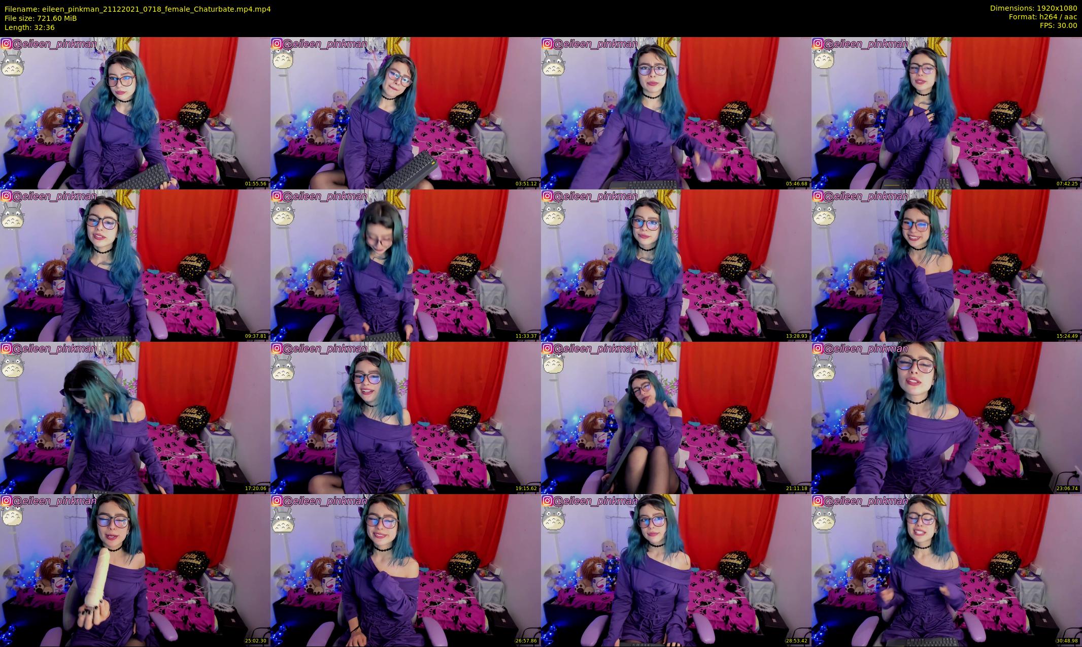 eileen_pinkman — 33 minute Chaturbate female cam show recording, 1080p, Dec 21, 2021