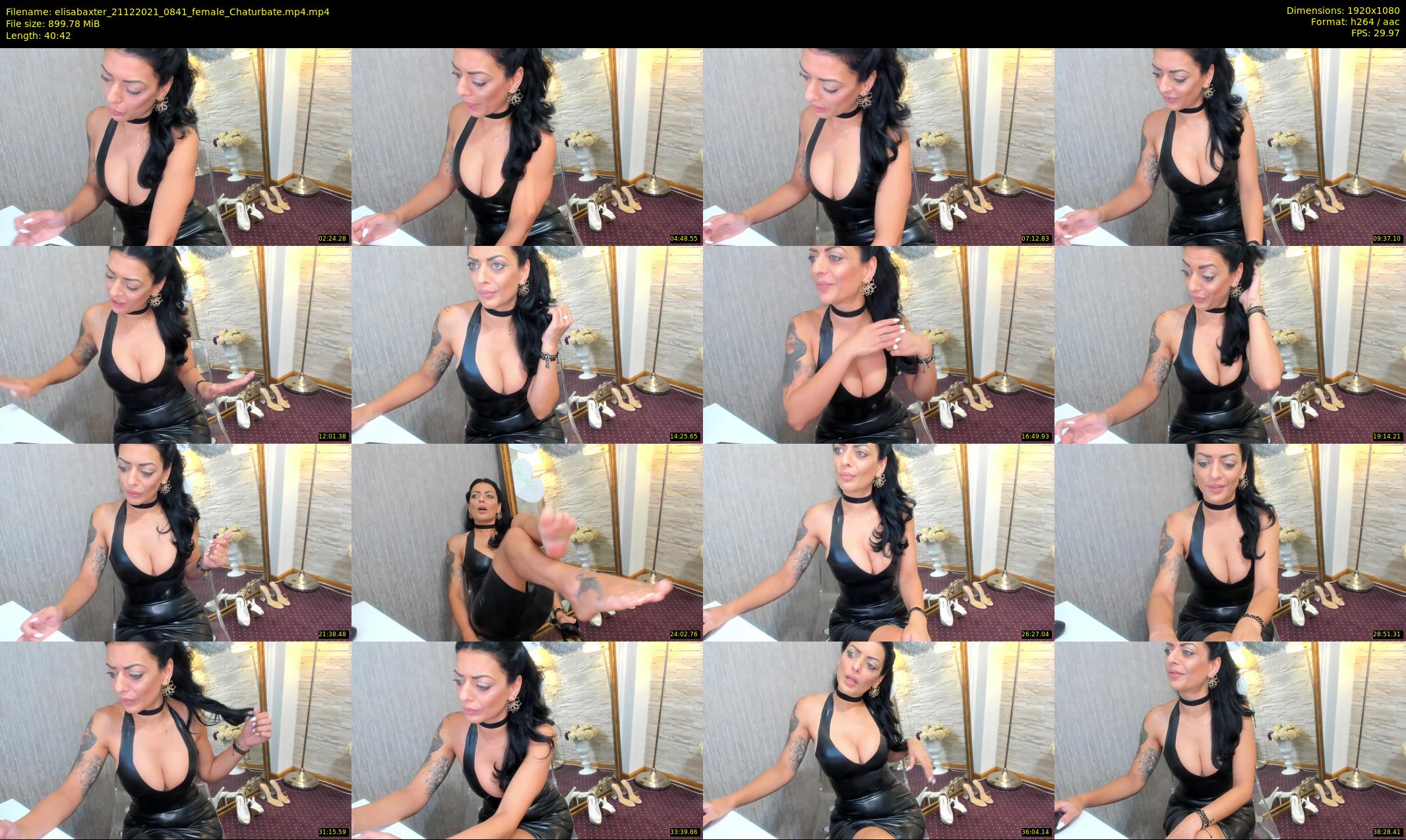 elisabaxter — 41 minute Chaturbate female cam show recording, 1080p, Dec 21, 2021