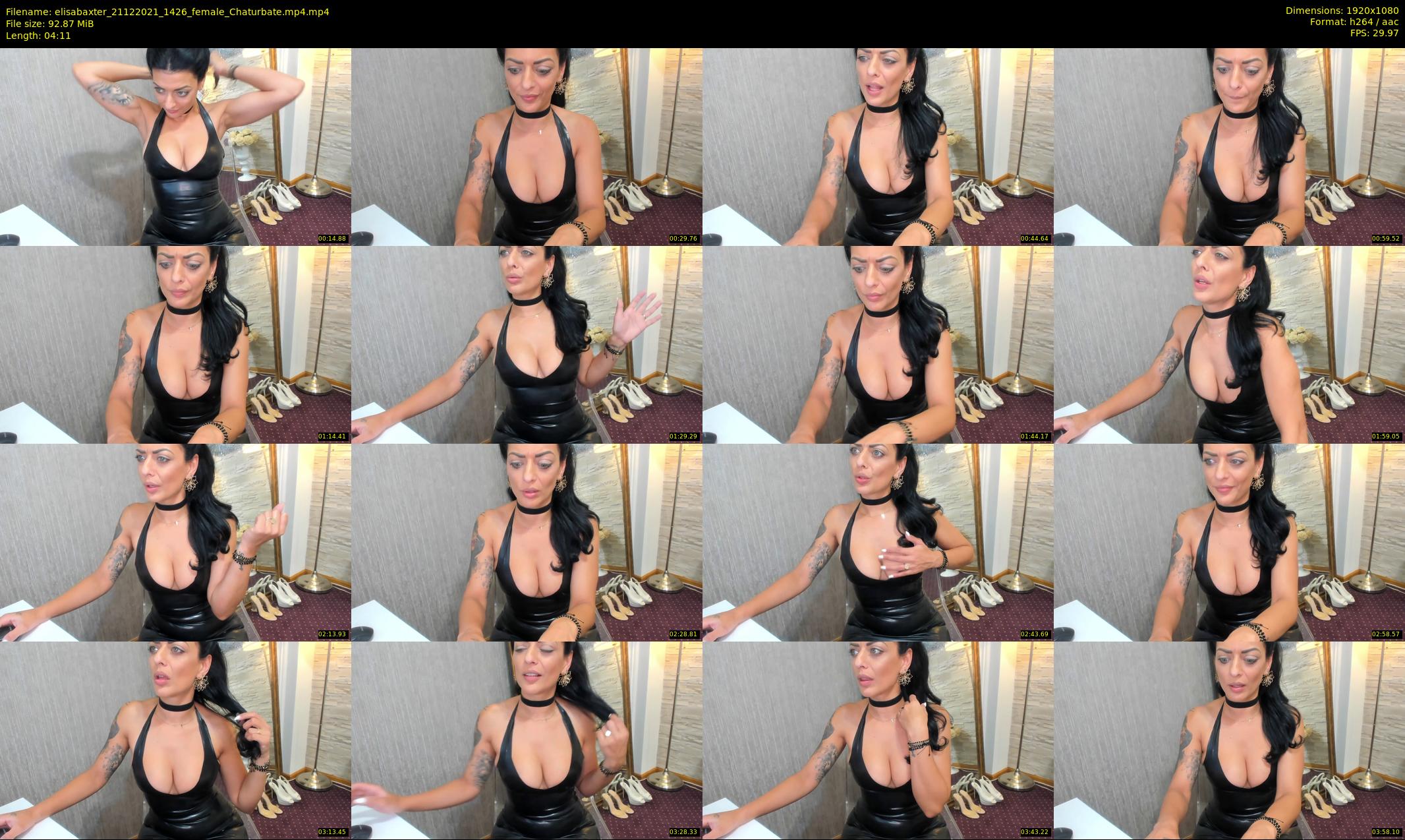 elisabaxter — 5 minute Chaturbate female cam show recording, 1080p, Dec 21, 2021