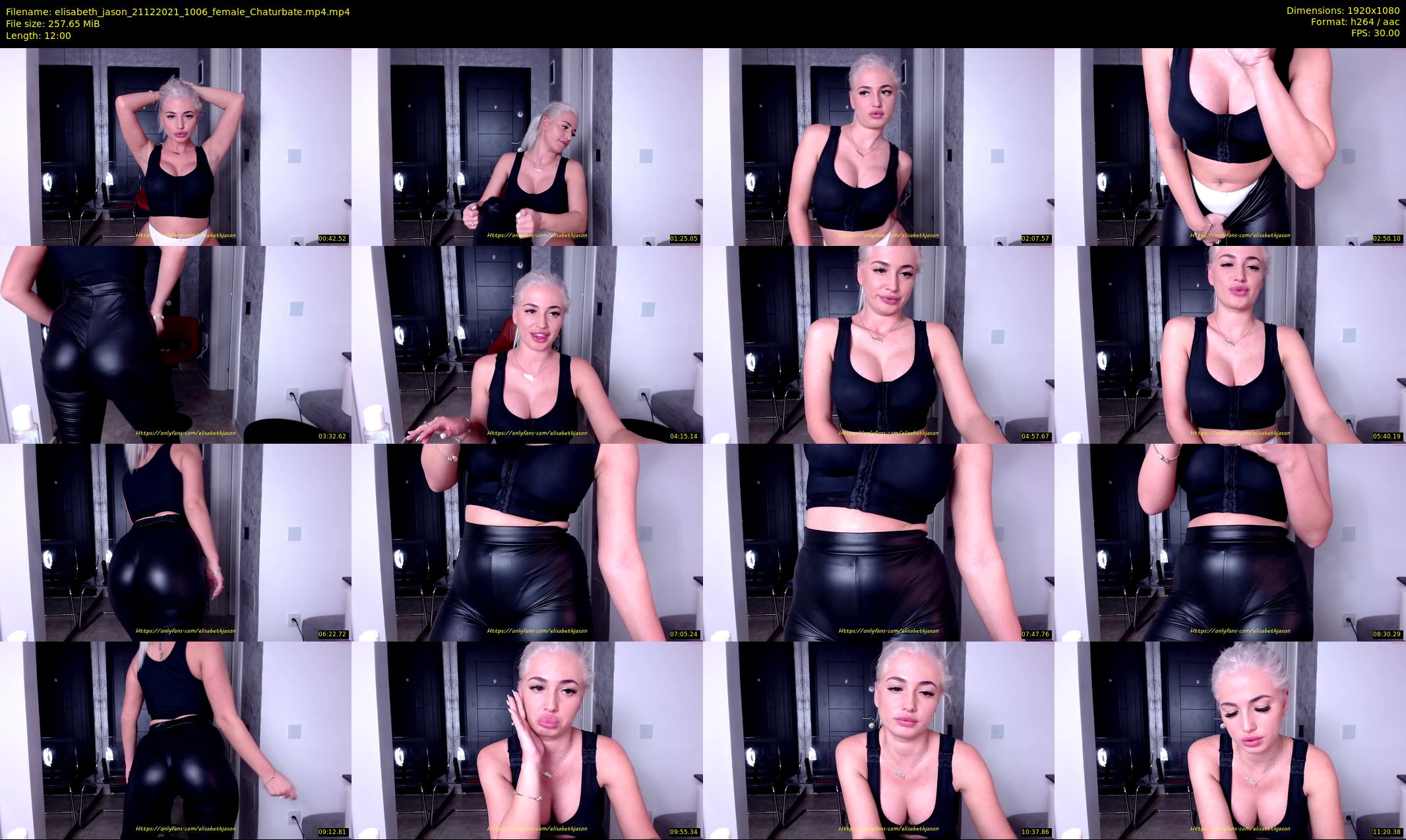 elisabeth_jason — 12 minute Chaturbate couple cam show recording, 1080p, Dec 21, 2021