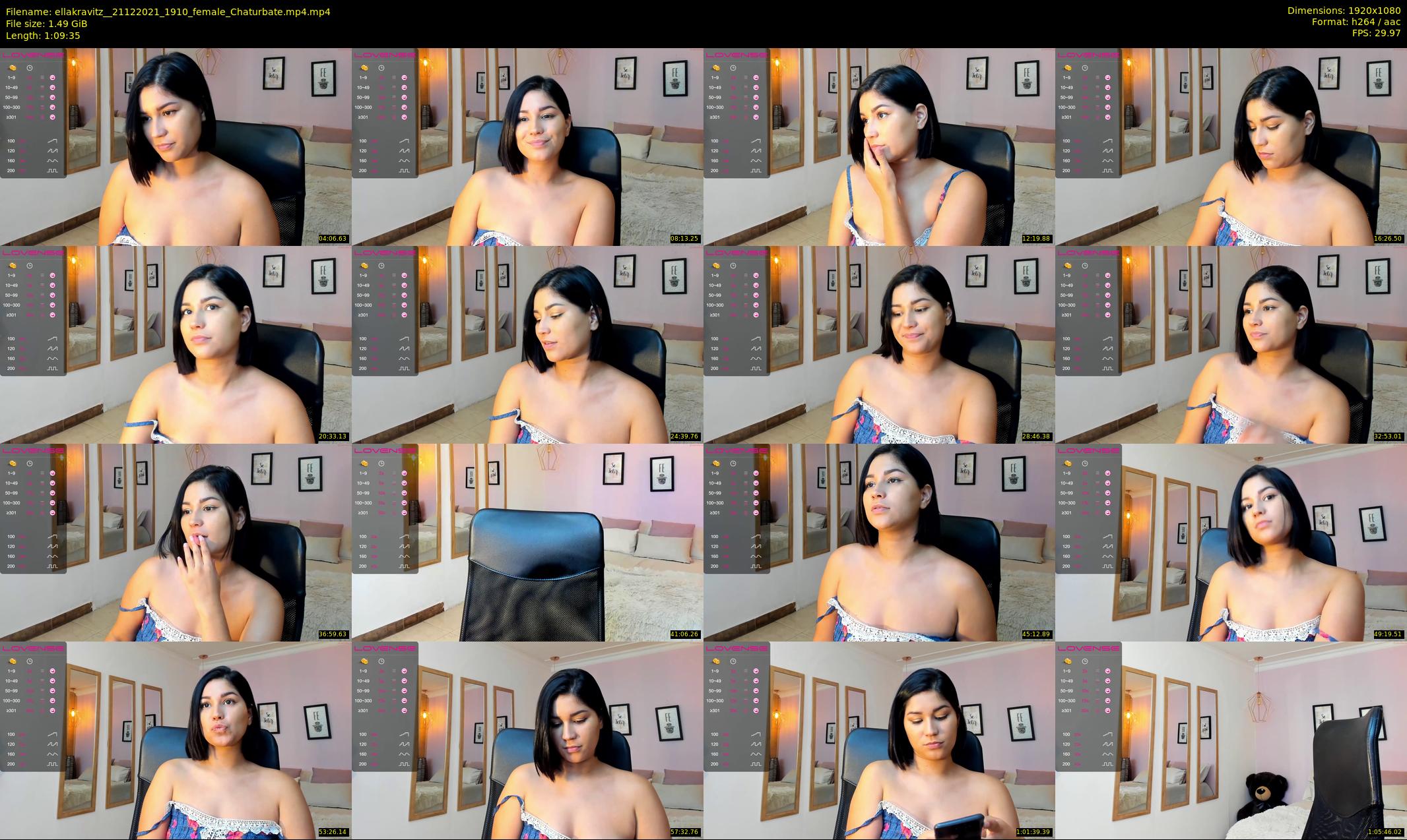 ellakravitz_ — 70 minute Chaturbate female cam show recording, 1080p, Dec 21, 2021