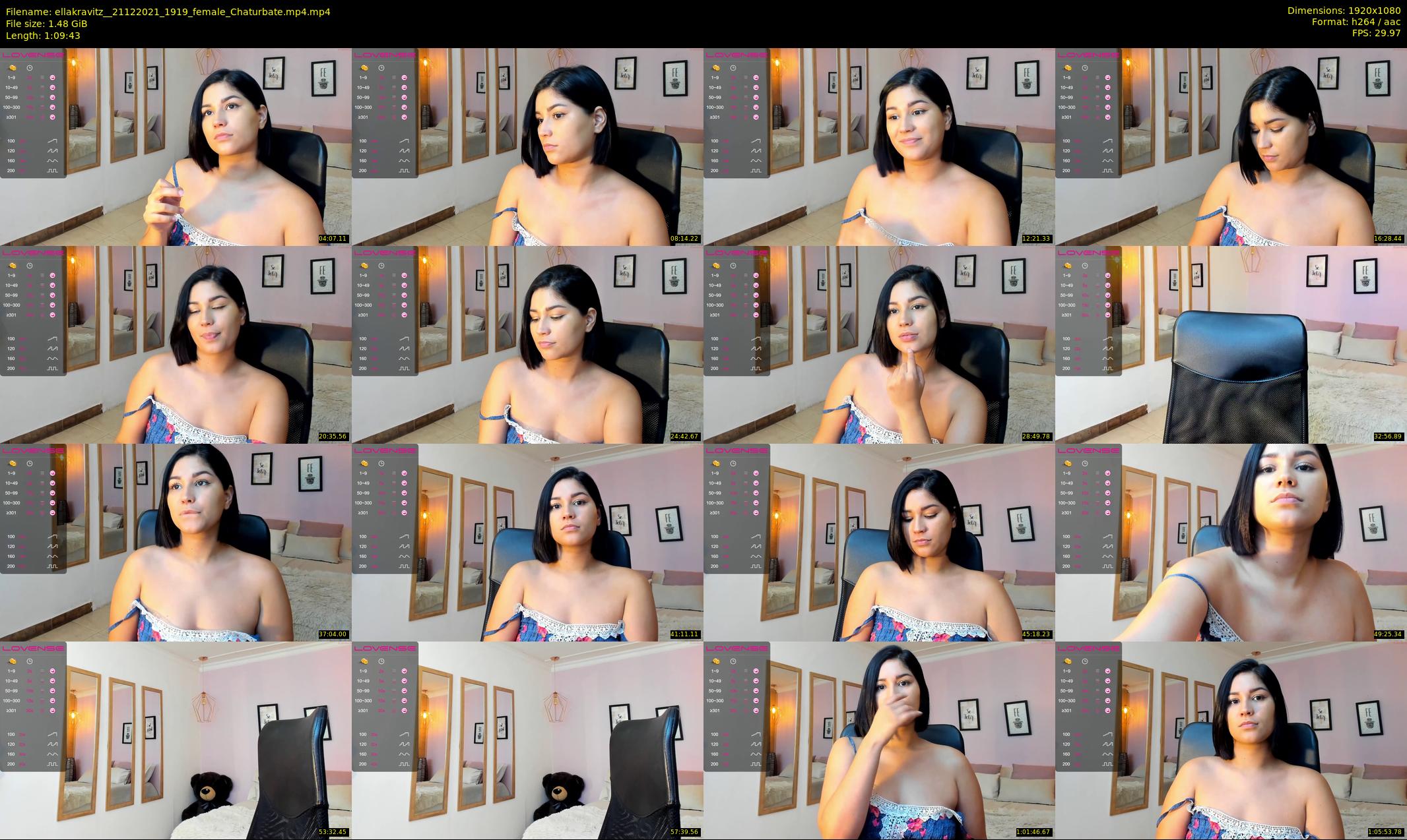 ellakravitz_ — 70 minute Chaturbate female cam show recording, 1080p, Dec 21, 2021