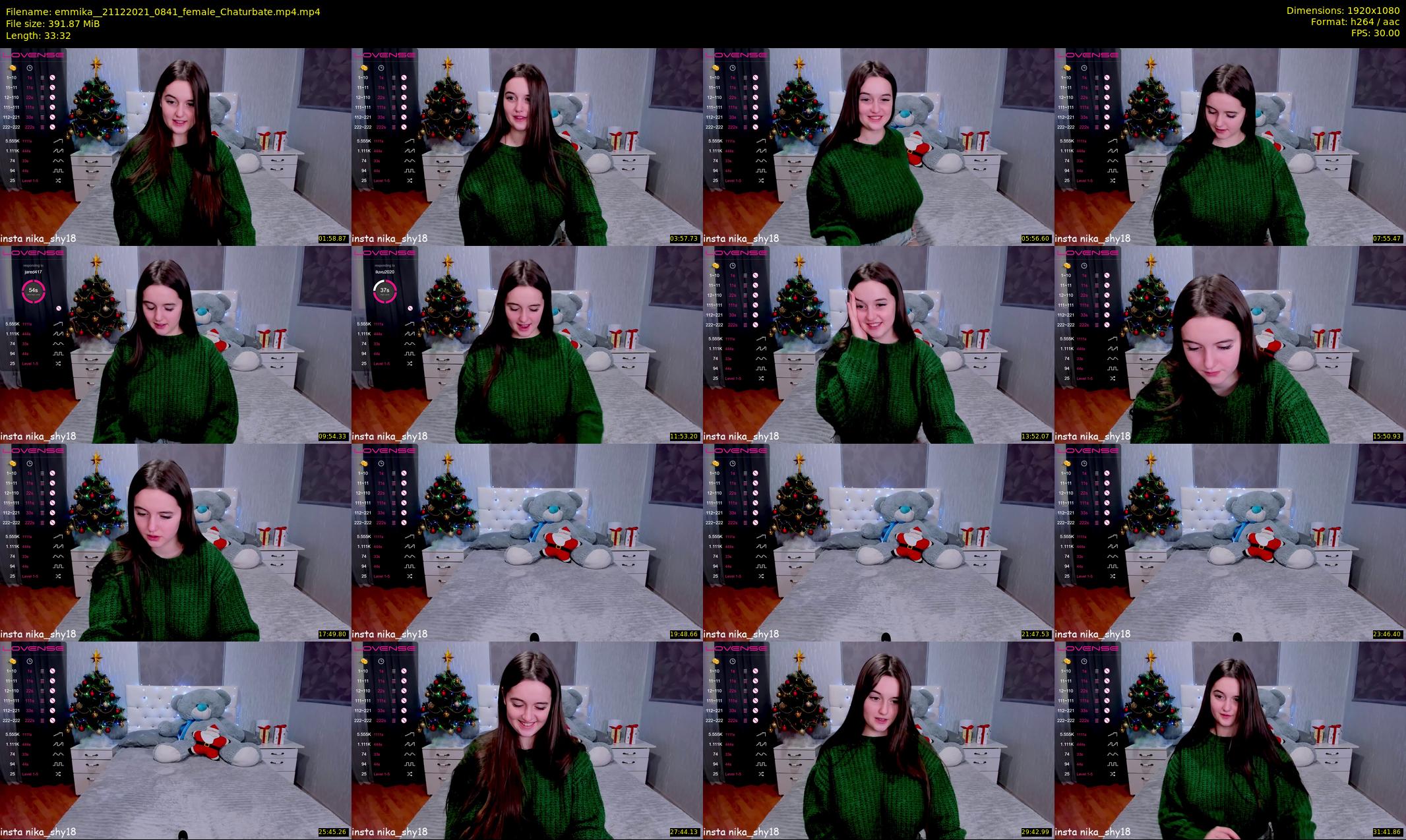 emmika_ — 34 minute Chaturbate female cam show recording, 1080p, Dec 21, 2021