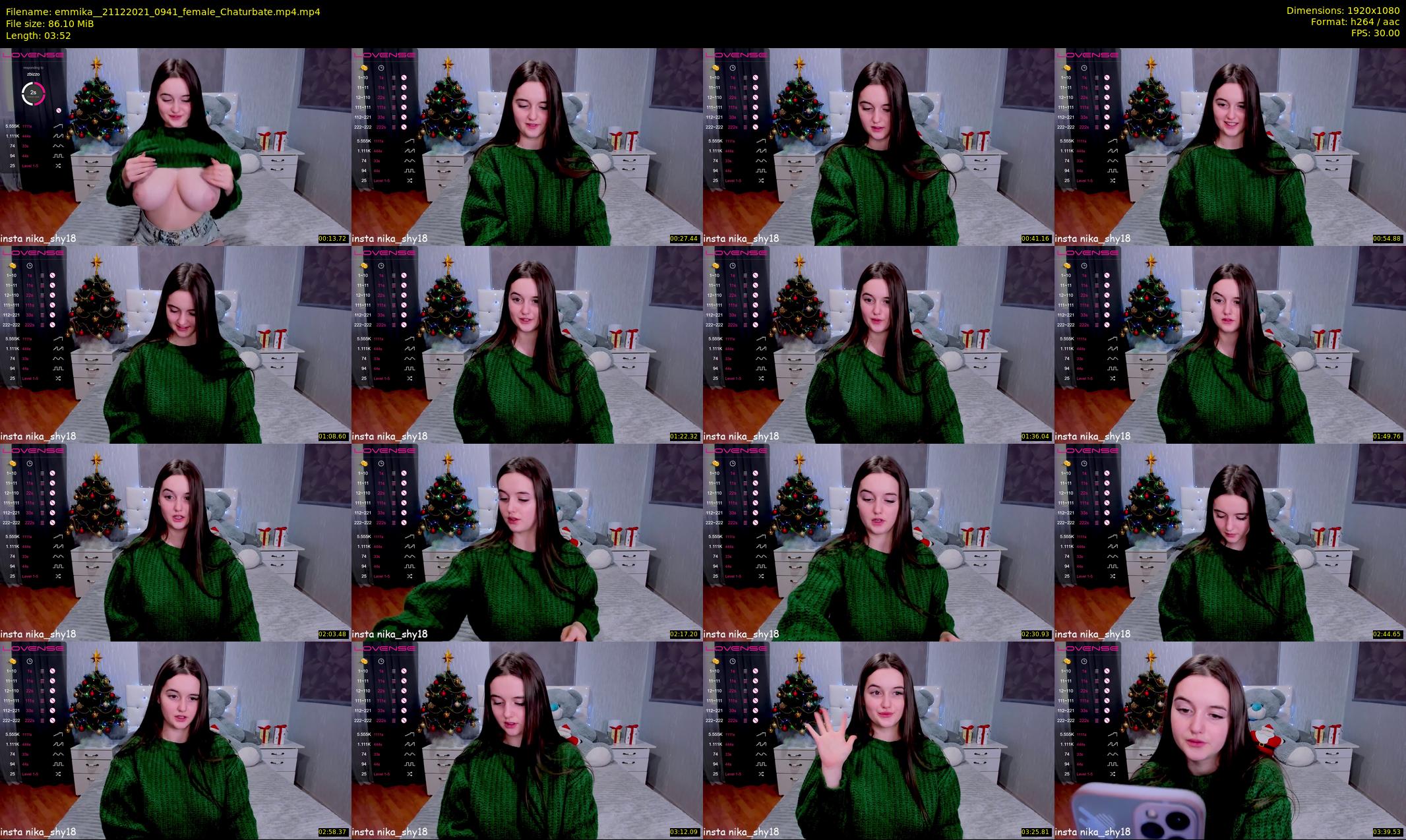 emmika_ — 4 minute Chaturbate female cam show recording, 1080p, Dec 21, 2021