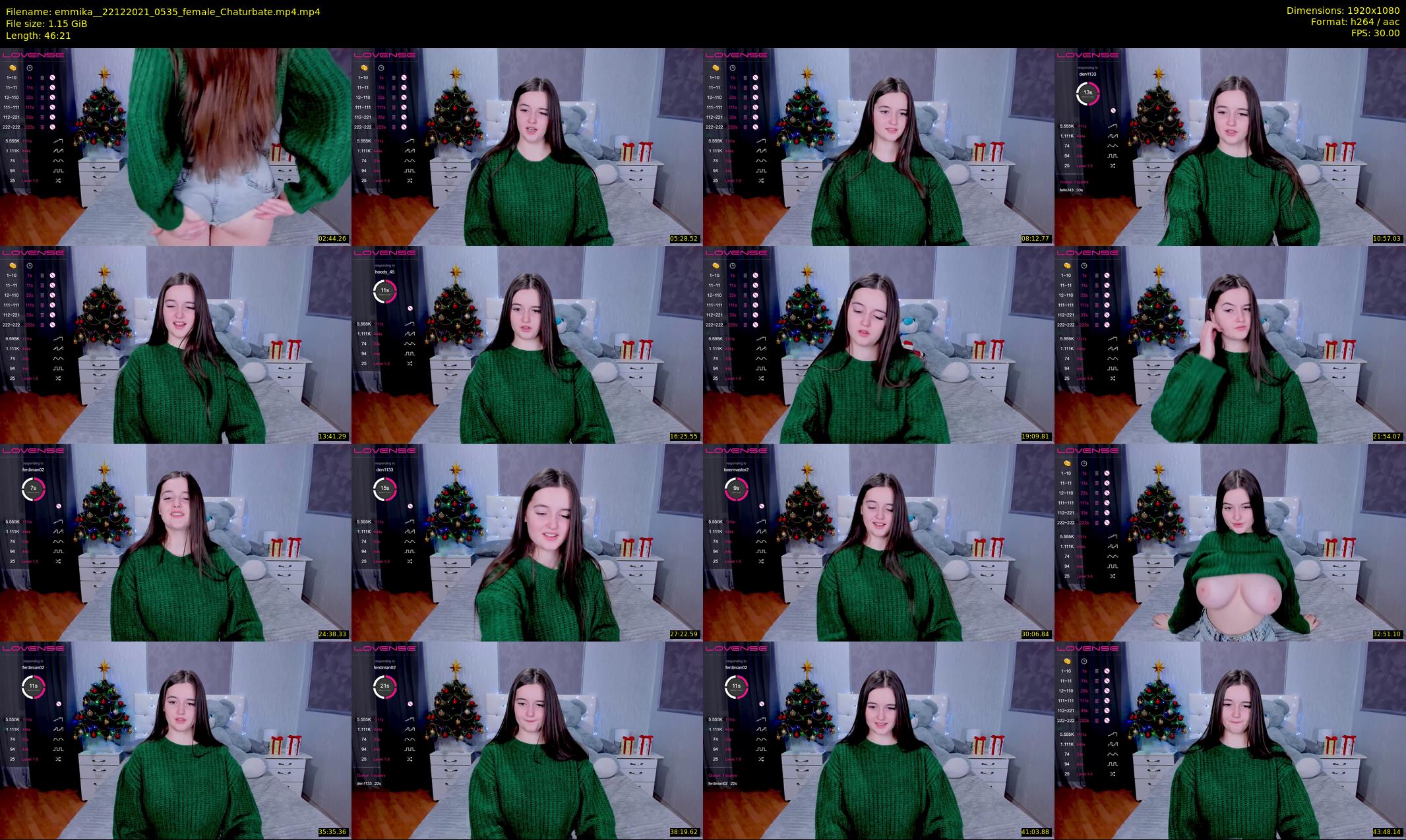emmika_ — 47 minute Chaturbate female cam show recording, 1080p, Dec 22, 2021