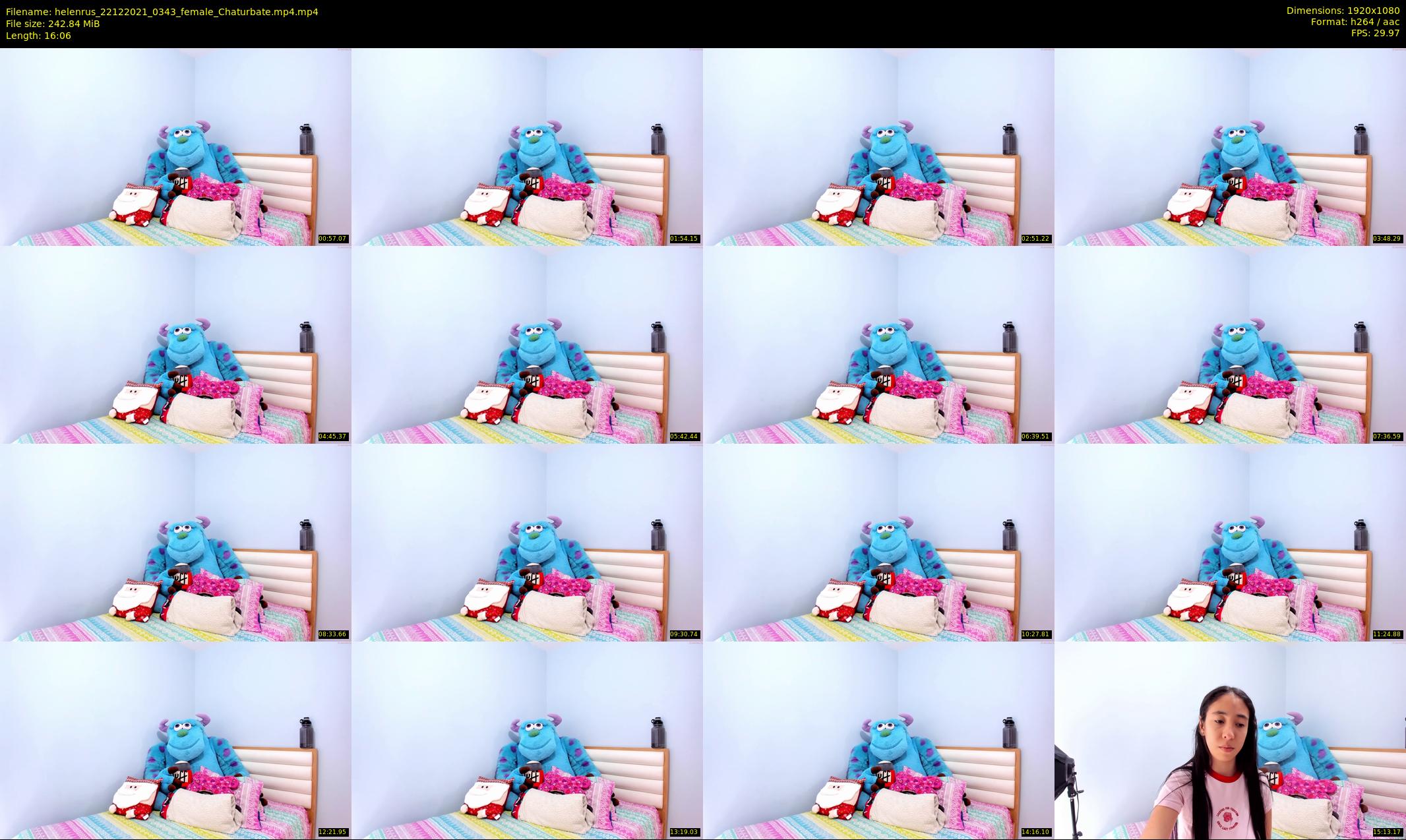 helenrus — 17 minute Chaturbate female cam show recording, 1080p, Dec 22, 2021