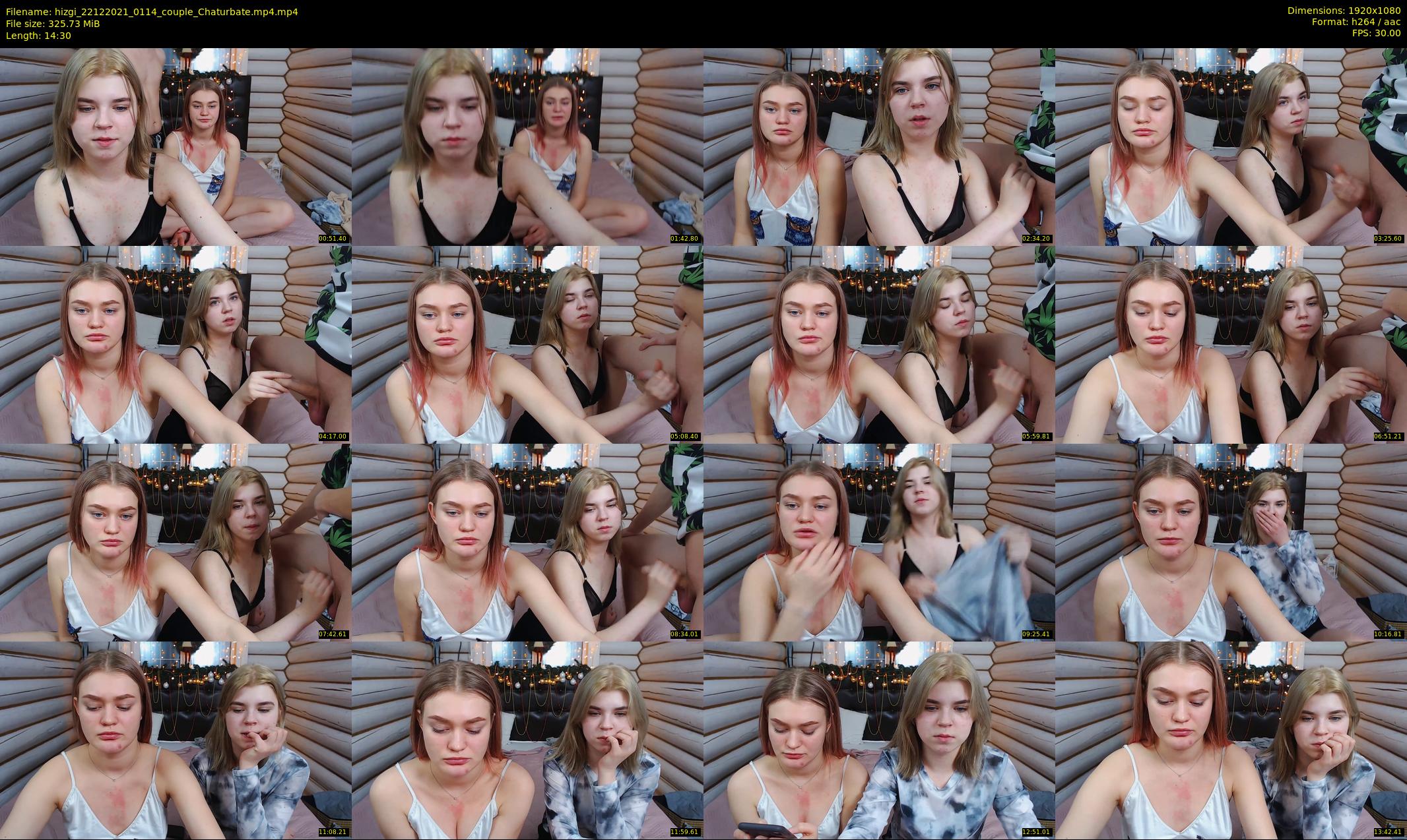 hizgi — 15 minute Chaturbate couple cam show recording, 1080p, Dec 22, 2021