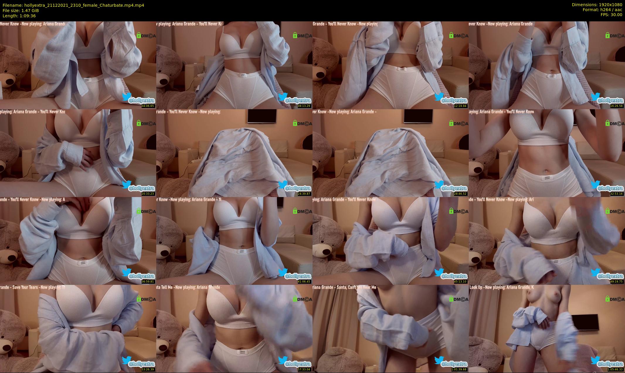 hollyextra — 70 minute Chaturbate female cam show recording, 1080p, Dec 21, 2021