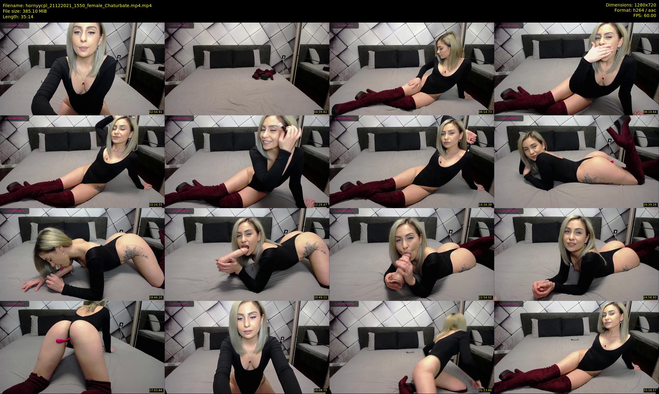 hornyycpl — 36 minute Chaturbate couple cam show recording, 720p, Dec 21, 2021