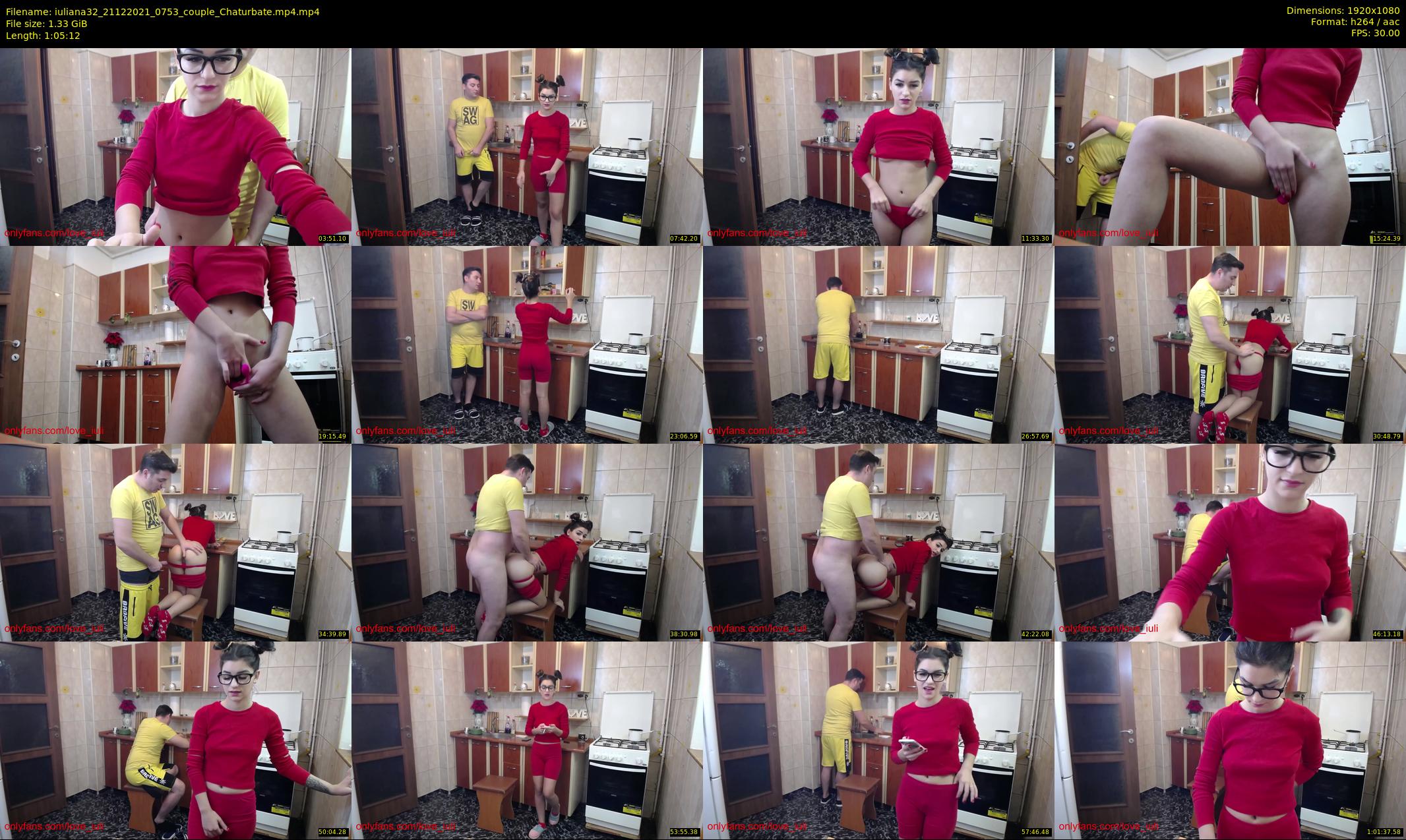 iuliana32 — 66 minute Chaturbate couple cam show recording, 1080p, Dec 21, 2021