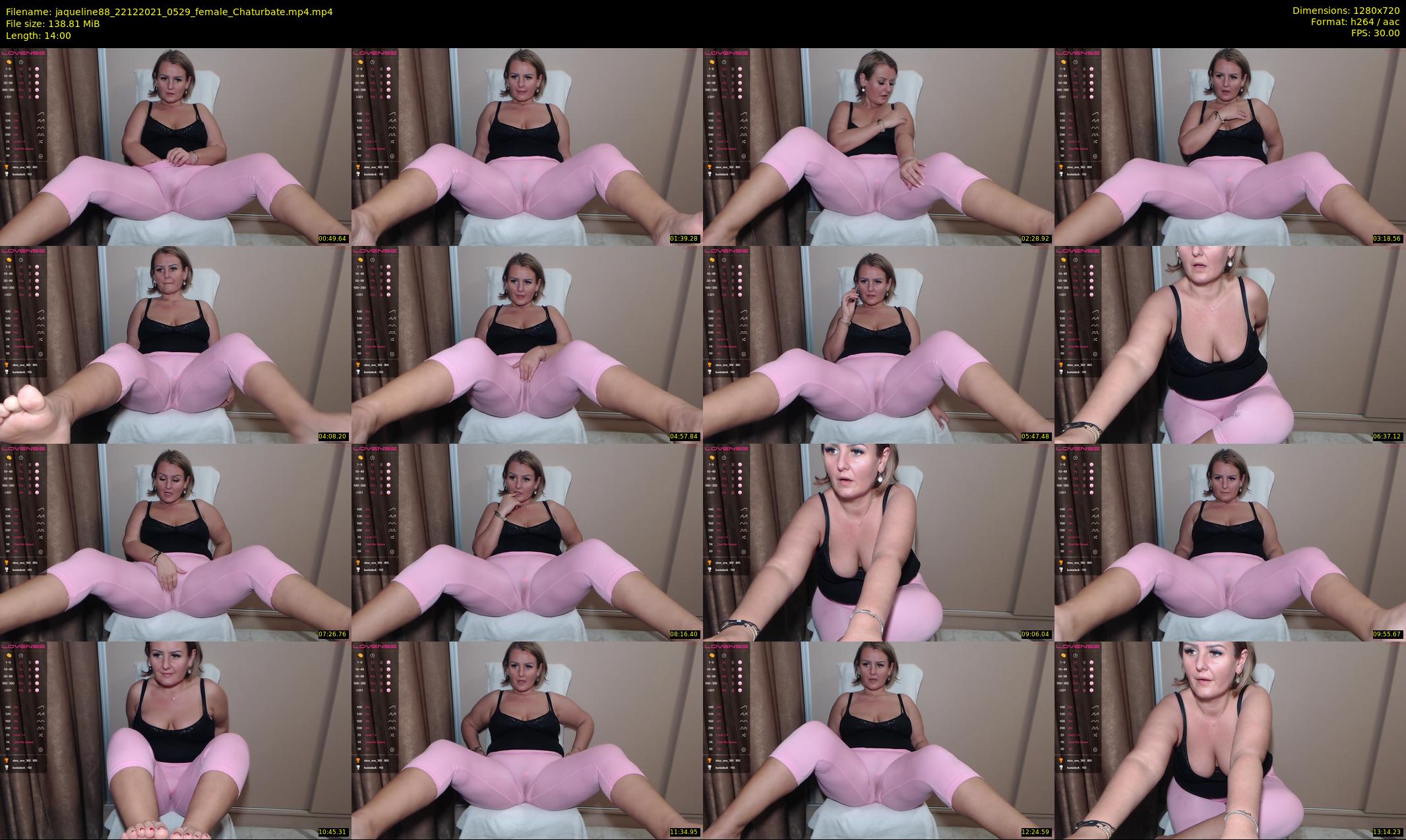 jaqueline88 — 14 minute Chaturbate female cam show recording, 720p, Dec 22, 2021