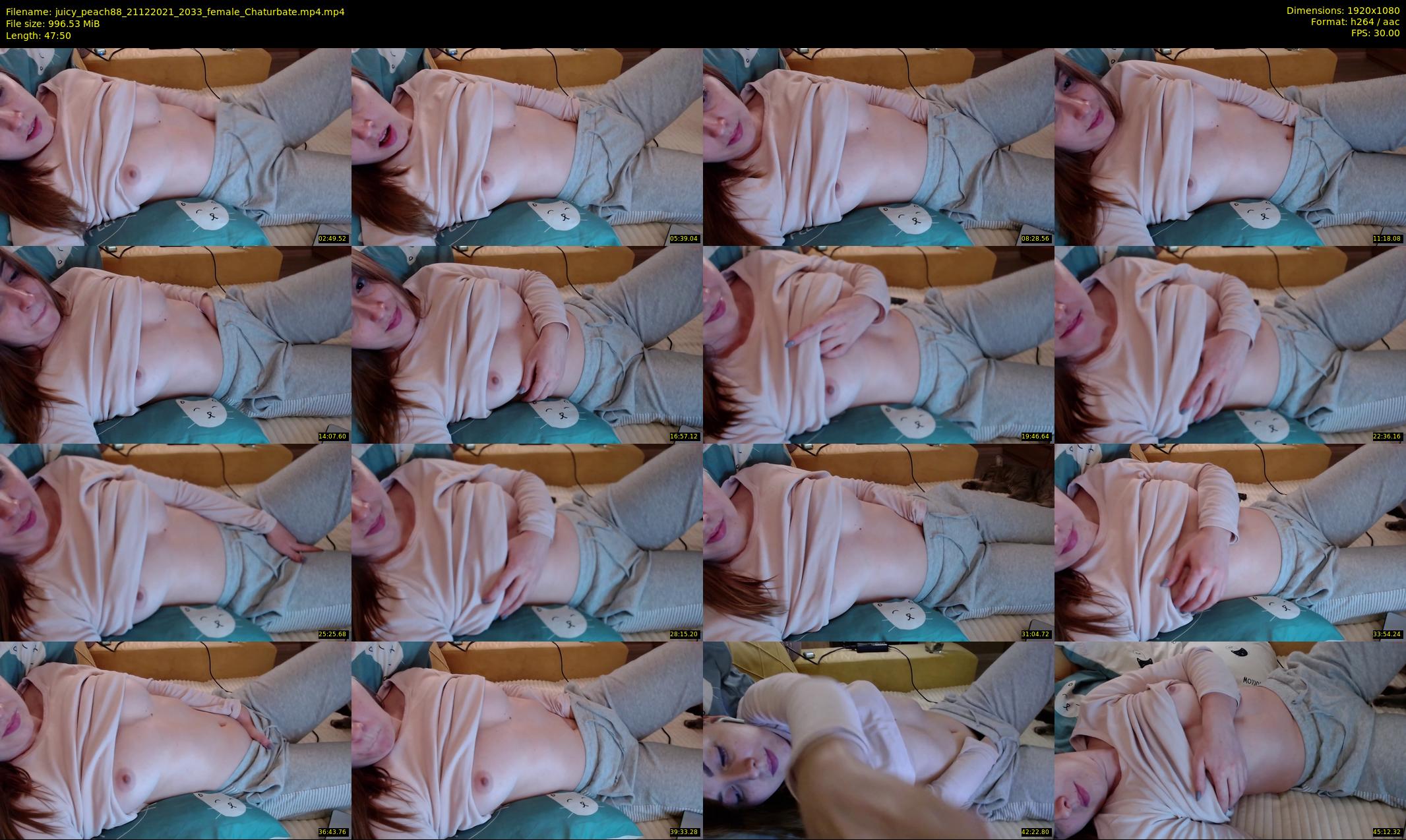 juicy_peach88 — 48 minute Chaturbate female cam show recording, 1080p, Dec 21, 2021