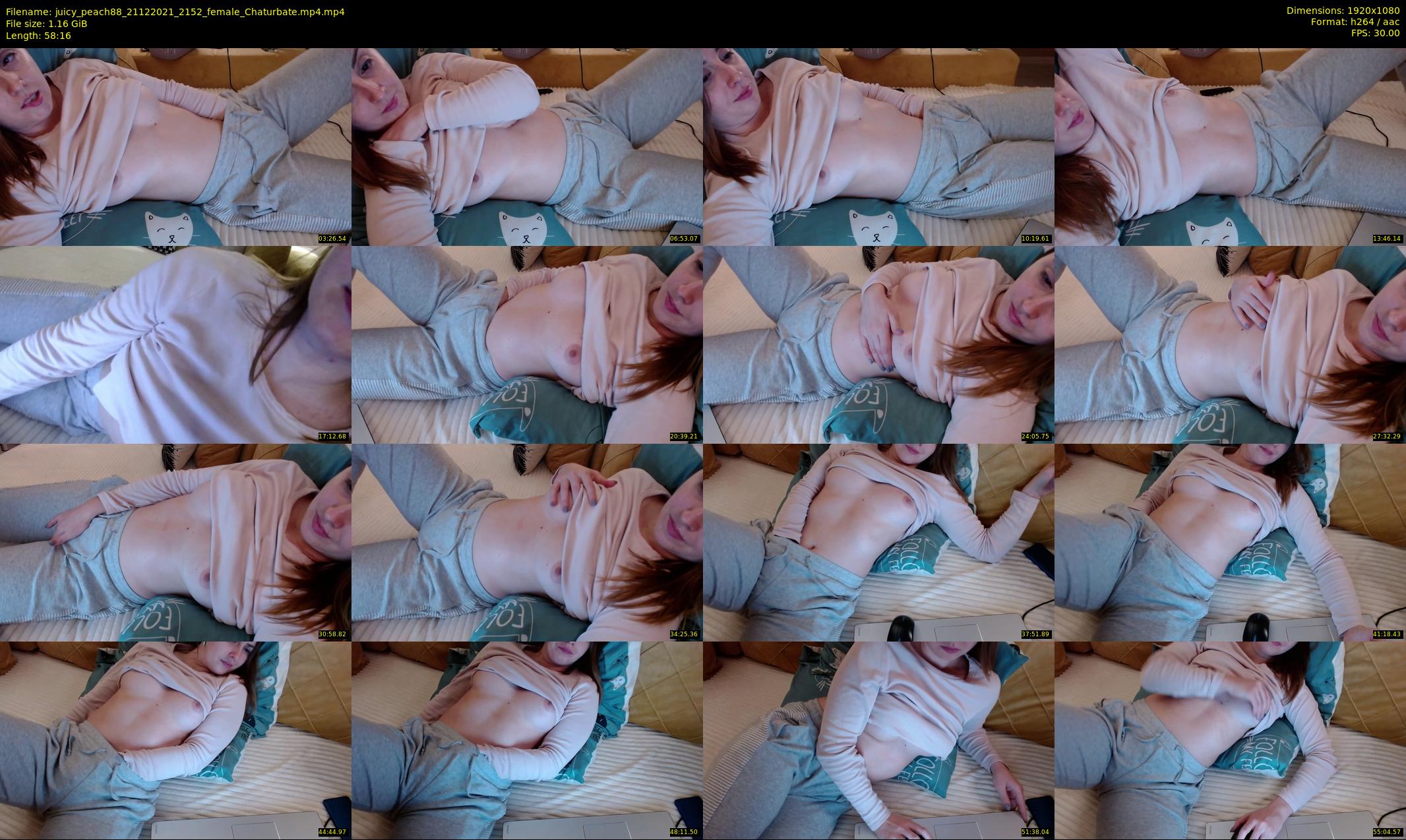 juicy_peach88 — 59 minute Chaturbate female cam show recording, 1080p, Dec 21, 2021