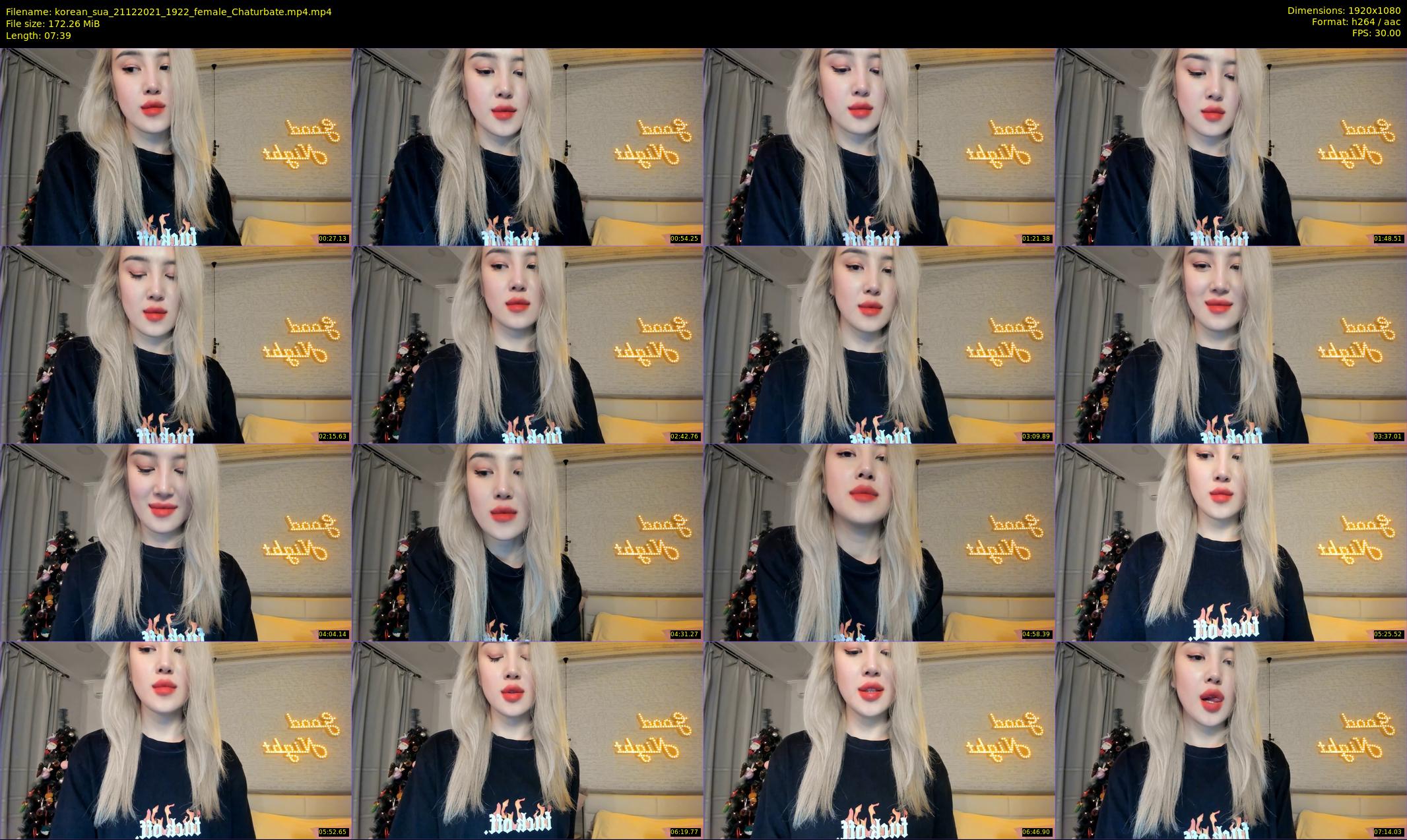korean_sua — 8 minute Chaturbate female cam show recording, 1080p, Dec 21, 2021