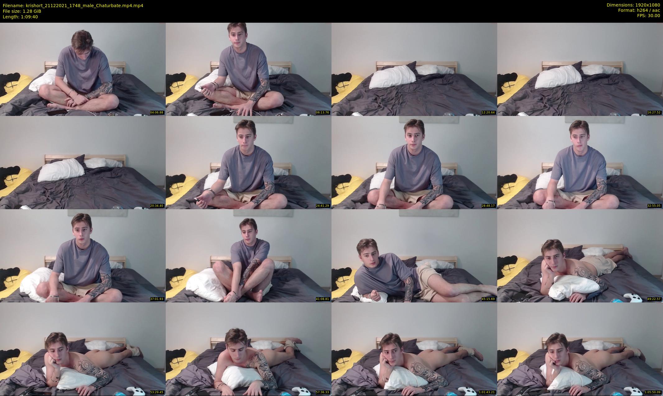 krishort — 70 minute Chaturbate male cam show recording, 1080p, Dec 21, 2021