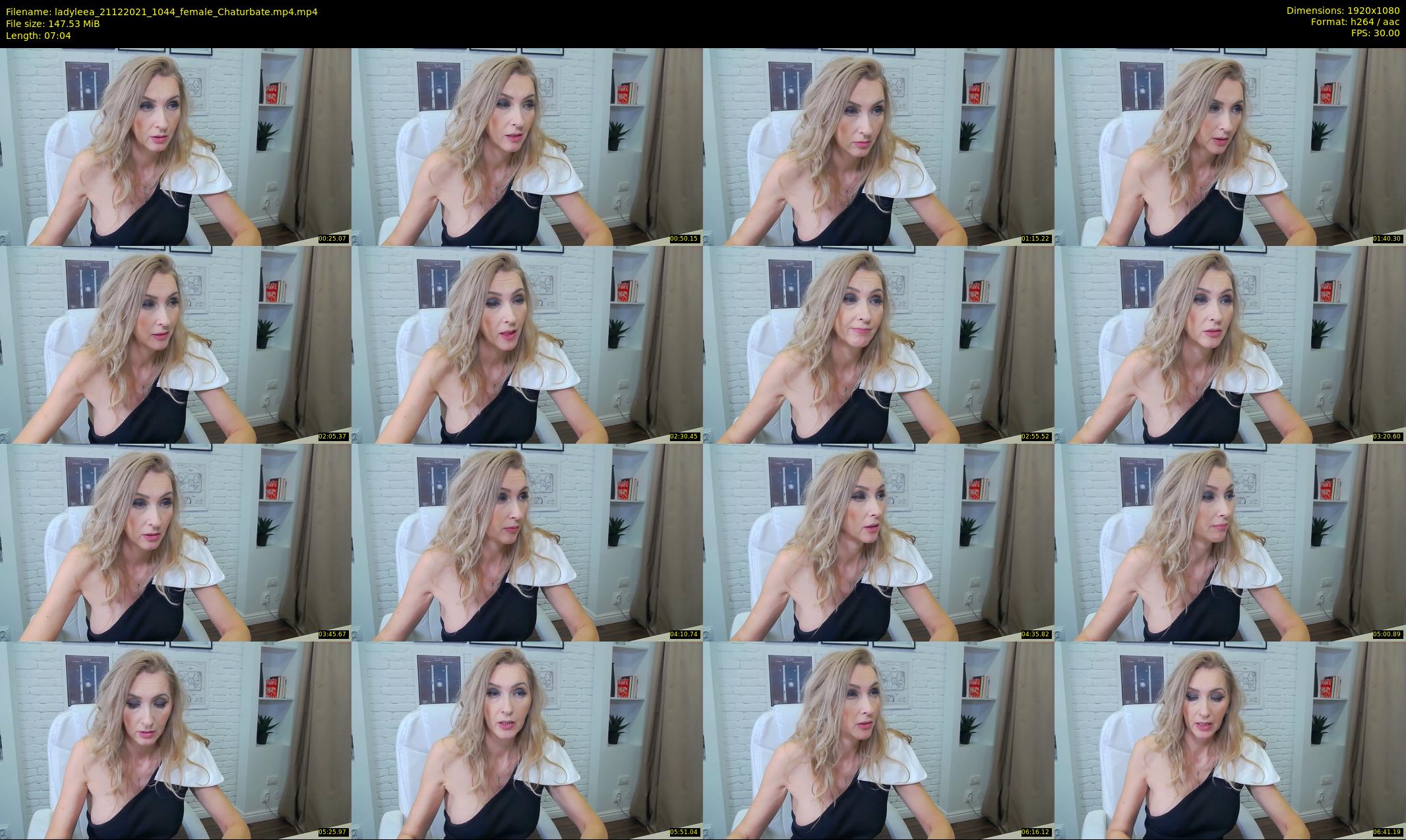 ladyleea — 8 minute Chaturbate female cam show recording, 1080p, Dec 21, 2021