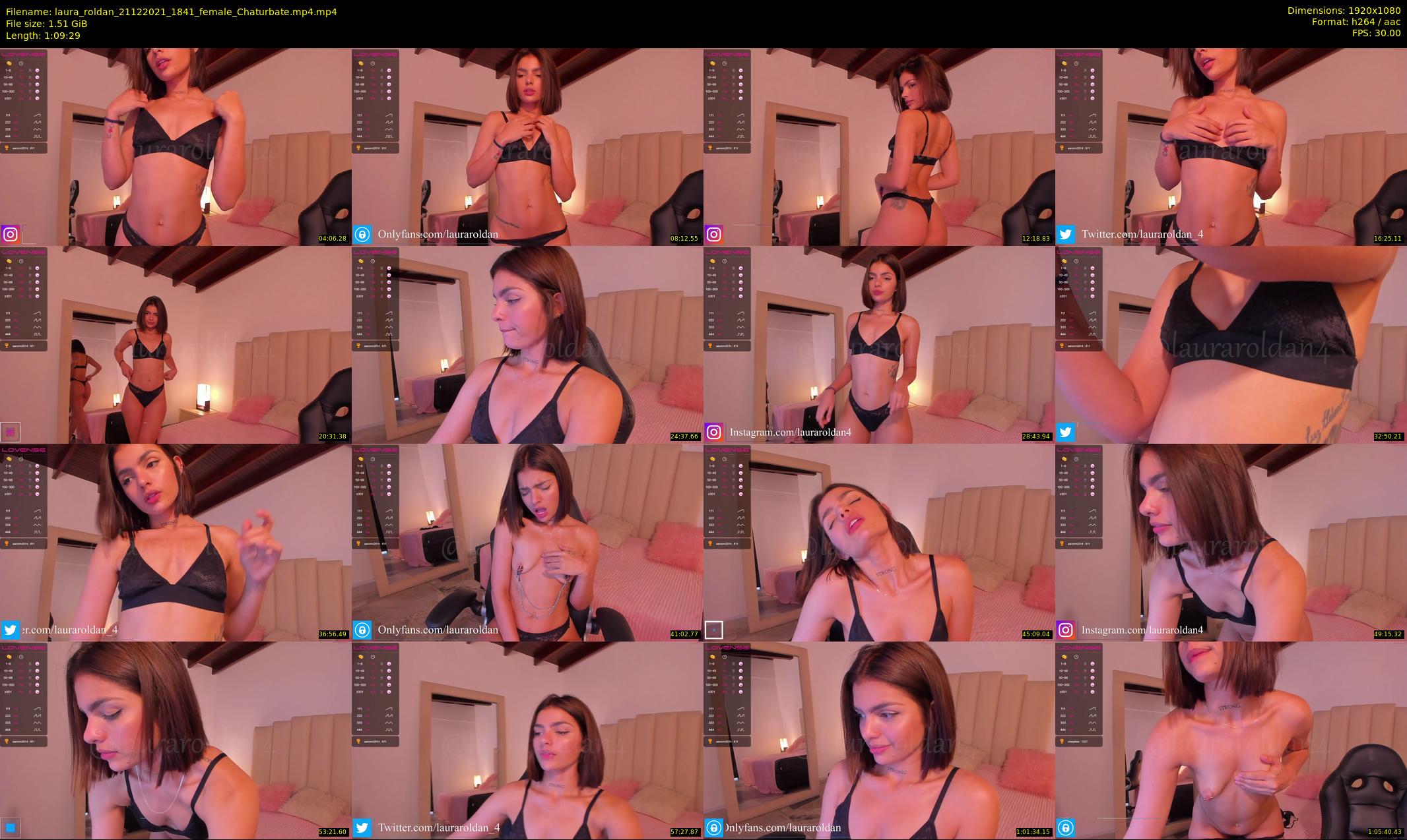 laura_roldan — 70 minute Chaturbate female cam show recording, 1080p, Dec 21, 2021