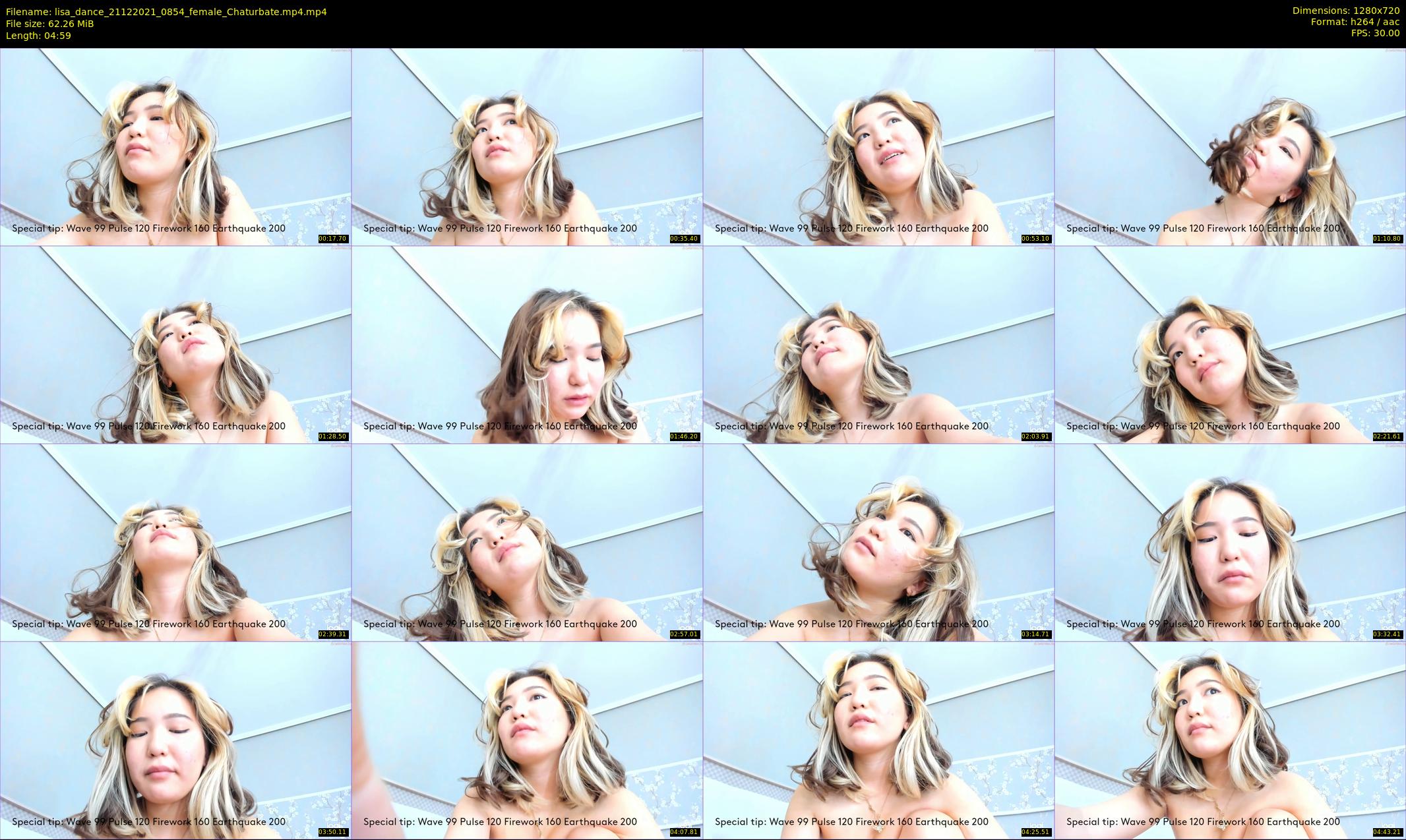 lisa_dance — 5 minute Chaturbate female cam show recording, 720p, Dec 21, 2021
