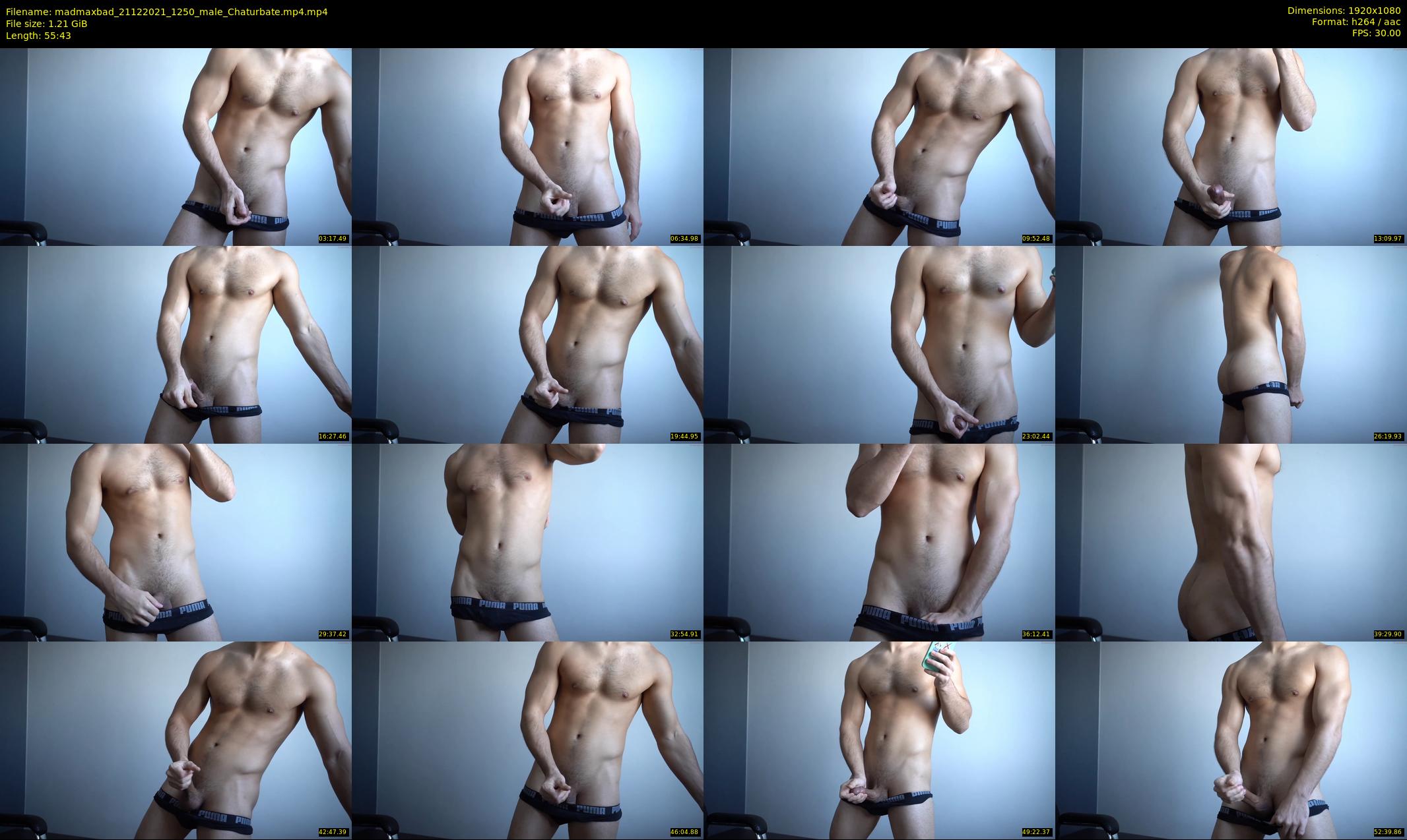 madmaxbad — 56 minute Chaturbate male cam show recording, 1080p, Dec 21, 2021