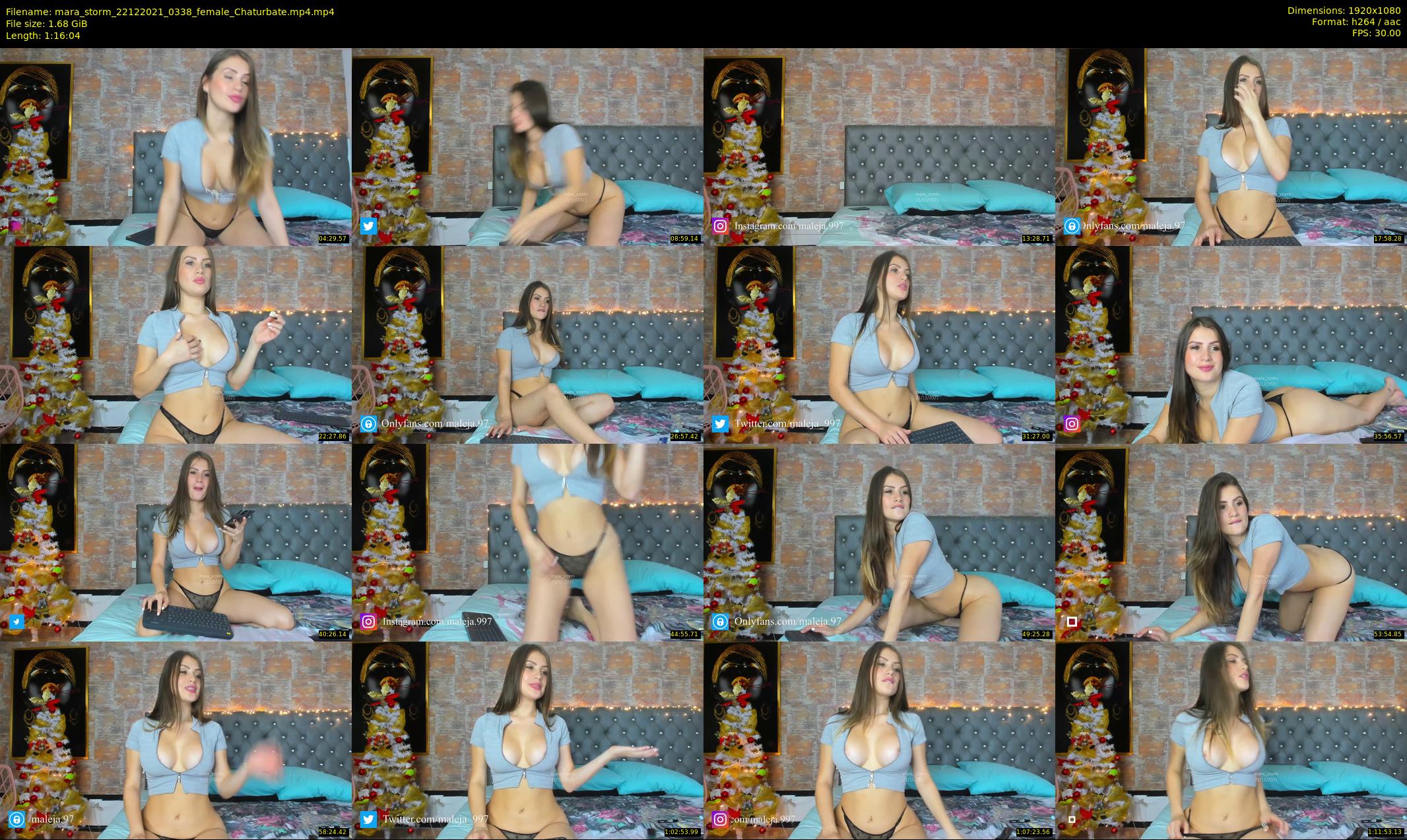 mara_storm — 77 minute Chaturbate female cam show recording, 1080p, Dec 22, 2021