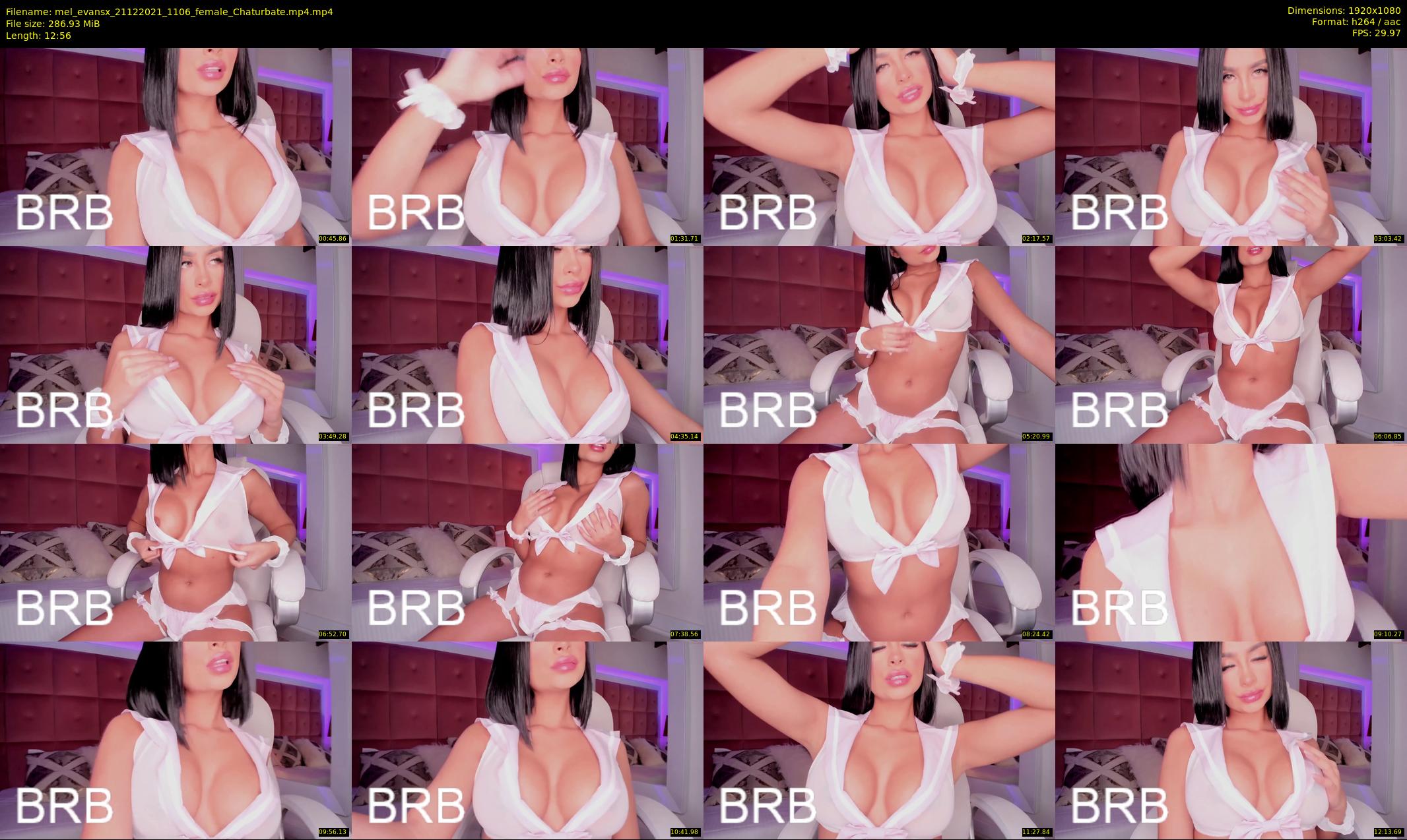 mel_evansx — 13 minute Chaturbate female cam show recording, 1080p, Dec 21, 2021