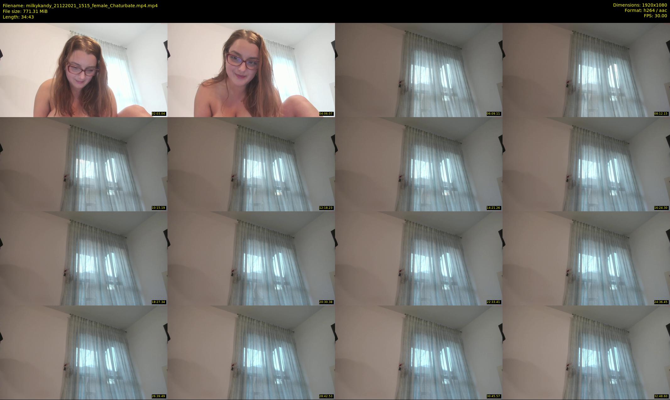 milkykandy — 35 minute Chaturbate female cam show recording, 1080p, Dec 21, 2021