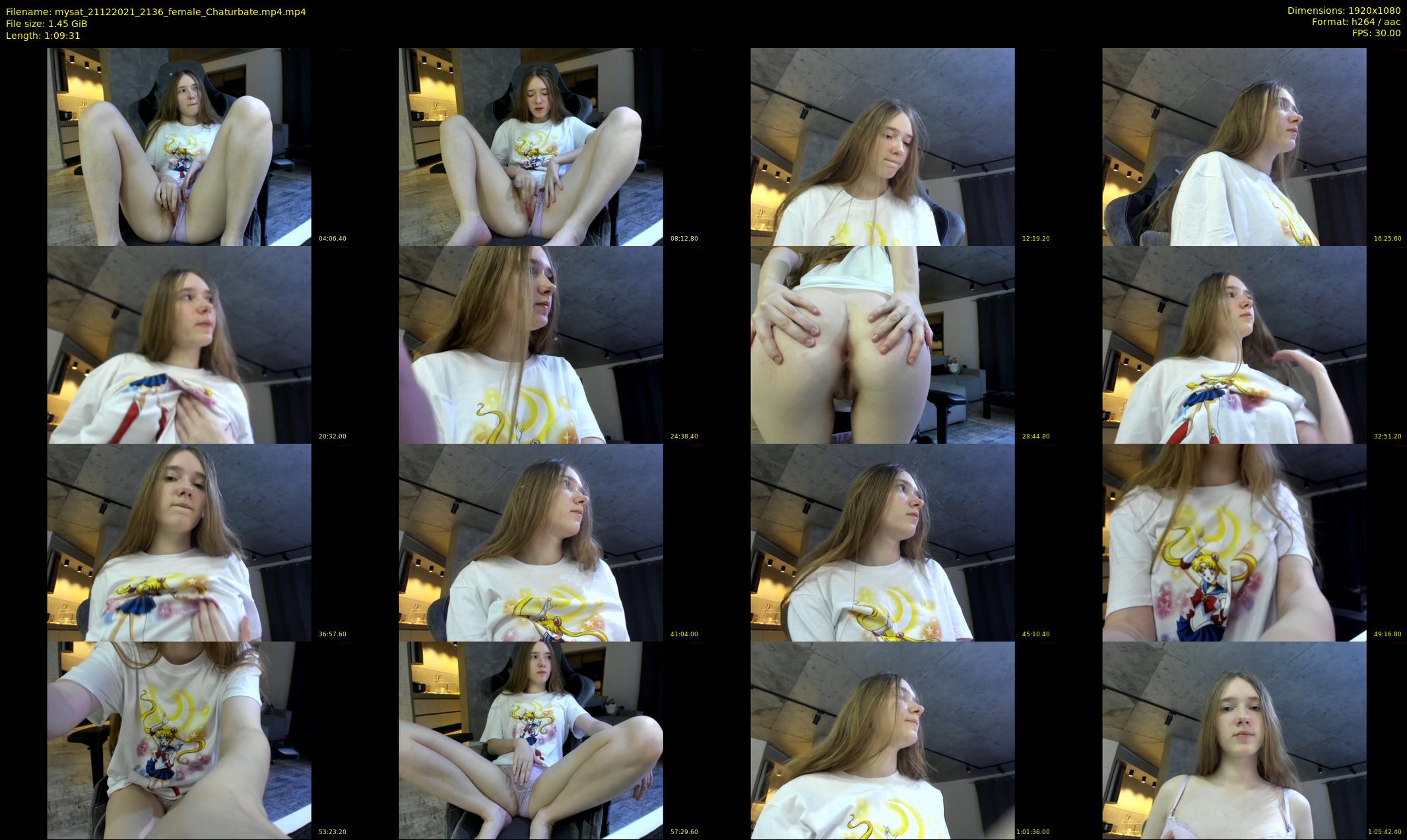 mysat — 70 minute Chaturbate female cam show recording, 1080p, Dec 21, 2021