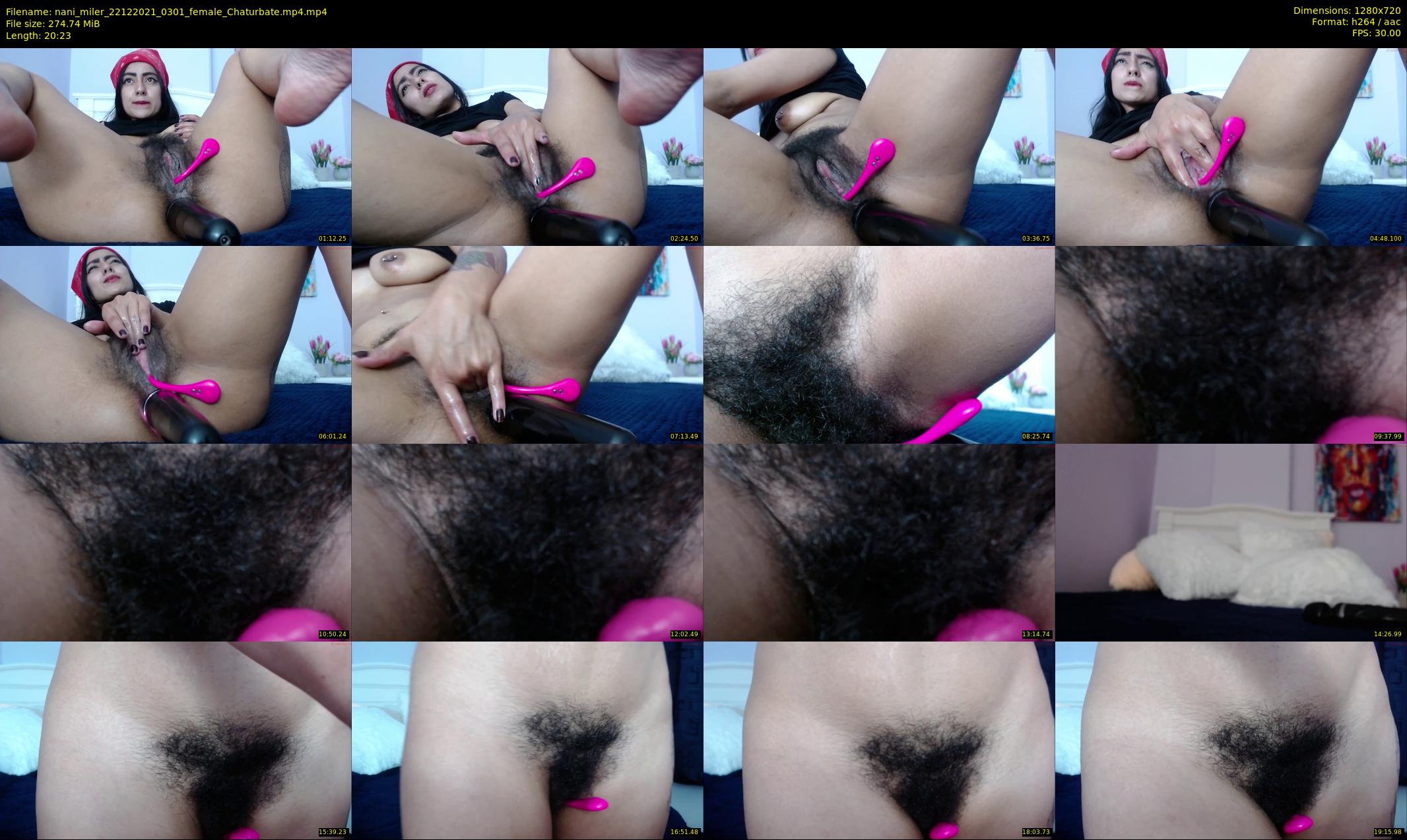 nani_miler — 21 minute Chaturbate female cam show recording, 720p, Dec 22, 2021
