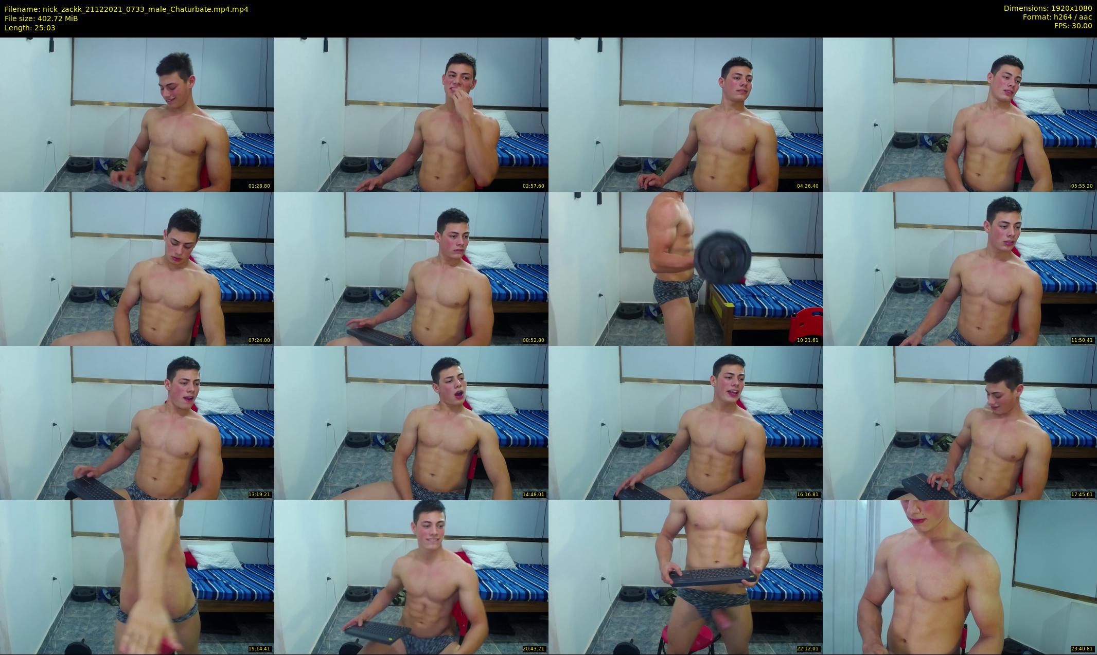 nick_zackk — 26 minute Chaturbate male cam show recording, 1080p, Dec 21, 2021