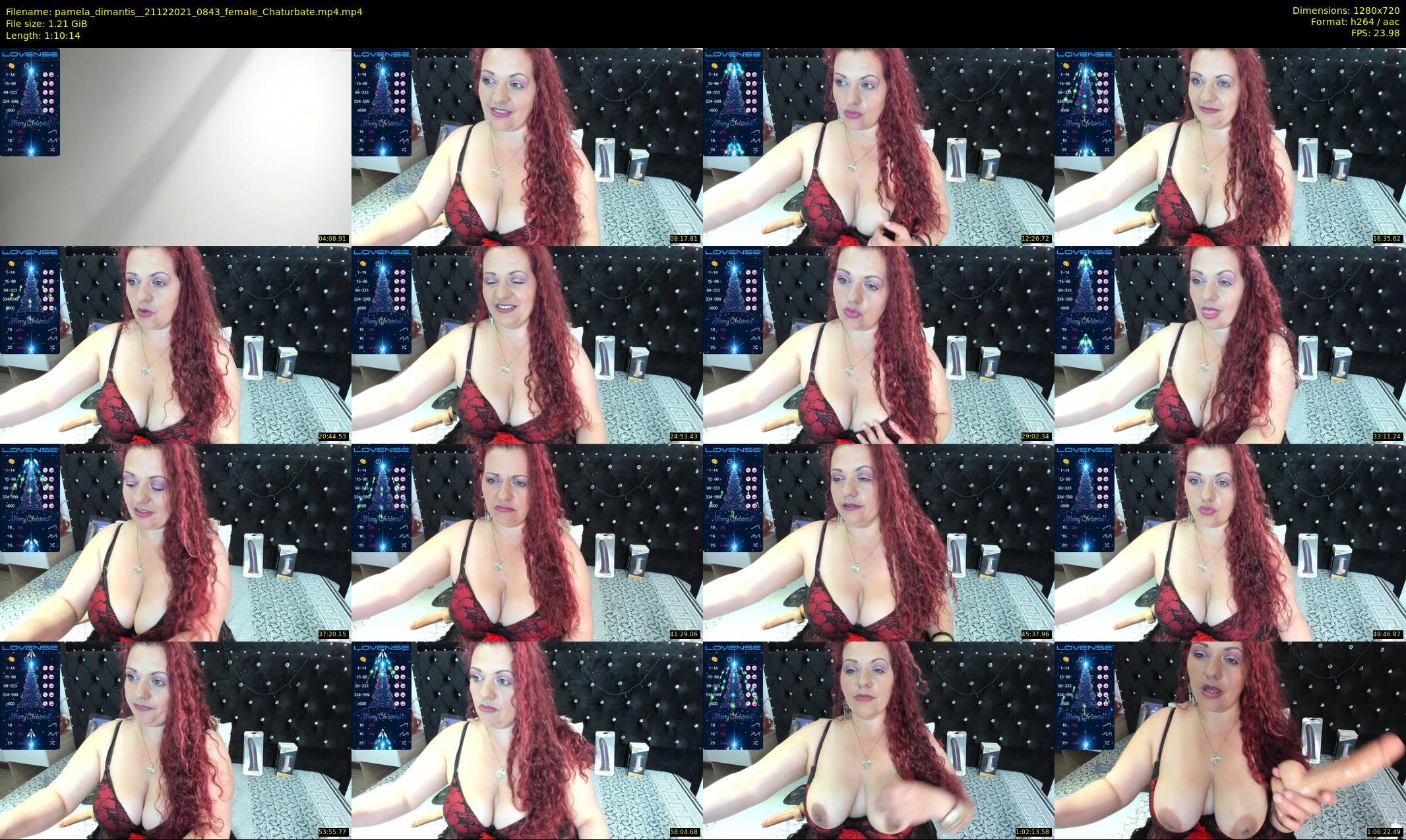 pamela_dimantis_ — 71 minute Chaturbate female cam show recording, 720p, Dec 21, 2021
