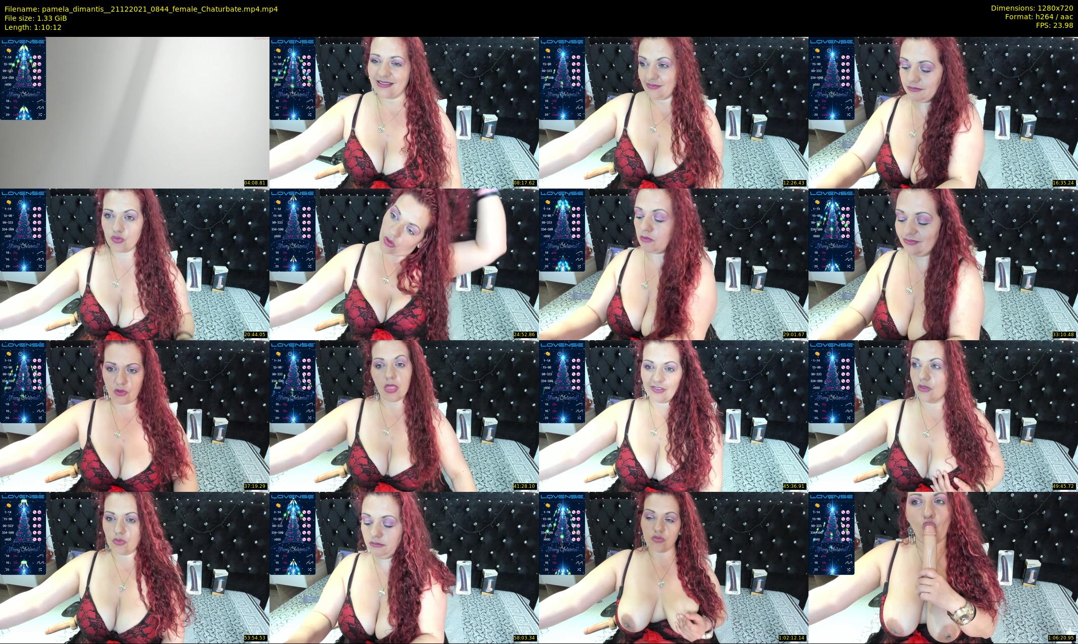 pamela_dimantis_ — 71 minute Chaturbate female cam show recording, 720p, Dec 21, 2021