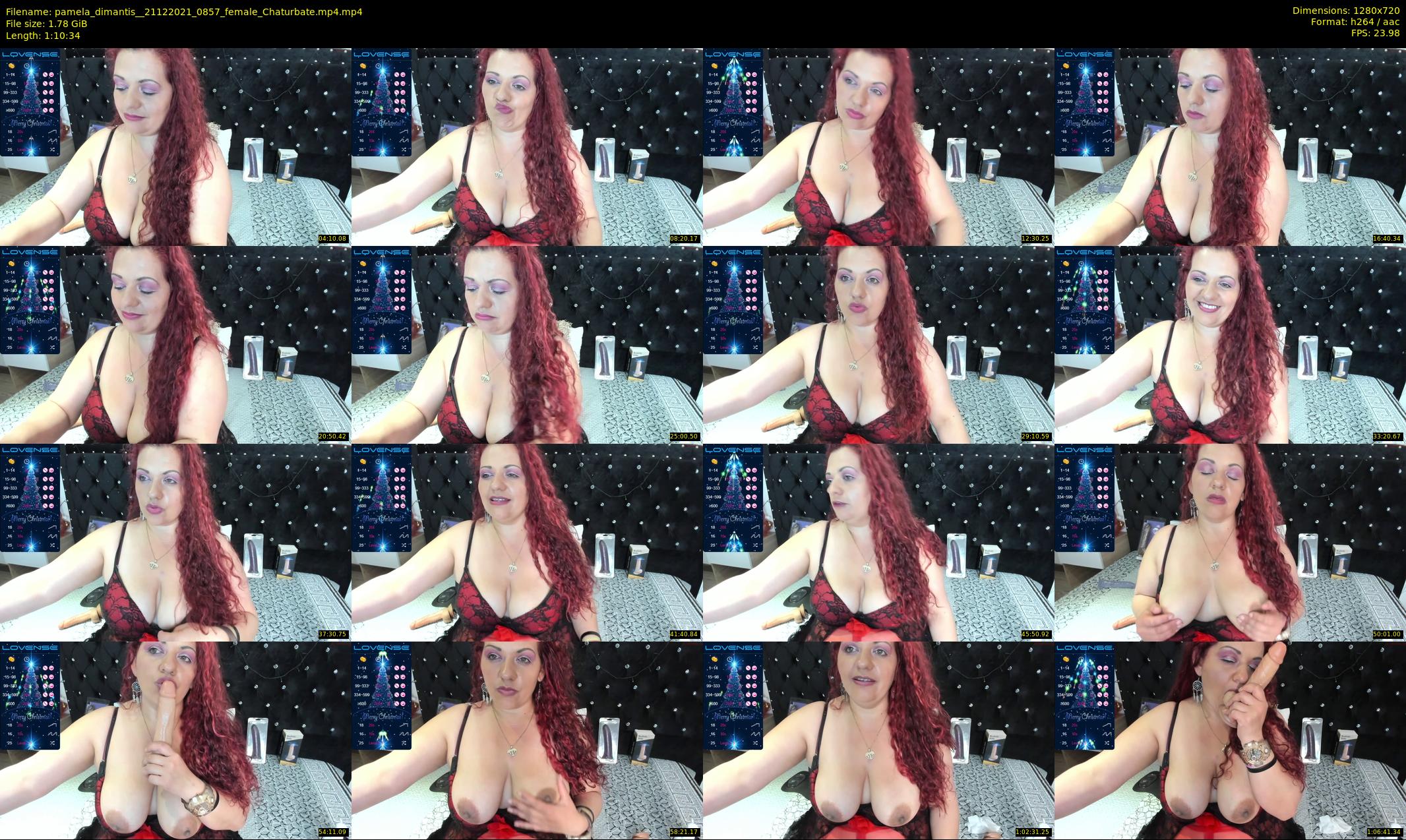 pamela_dimantis_ — 71 minute Chaturbate female cam show recording, 720p, Dec 21, 2021