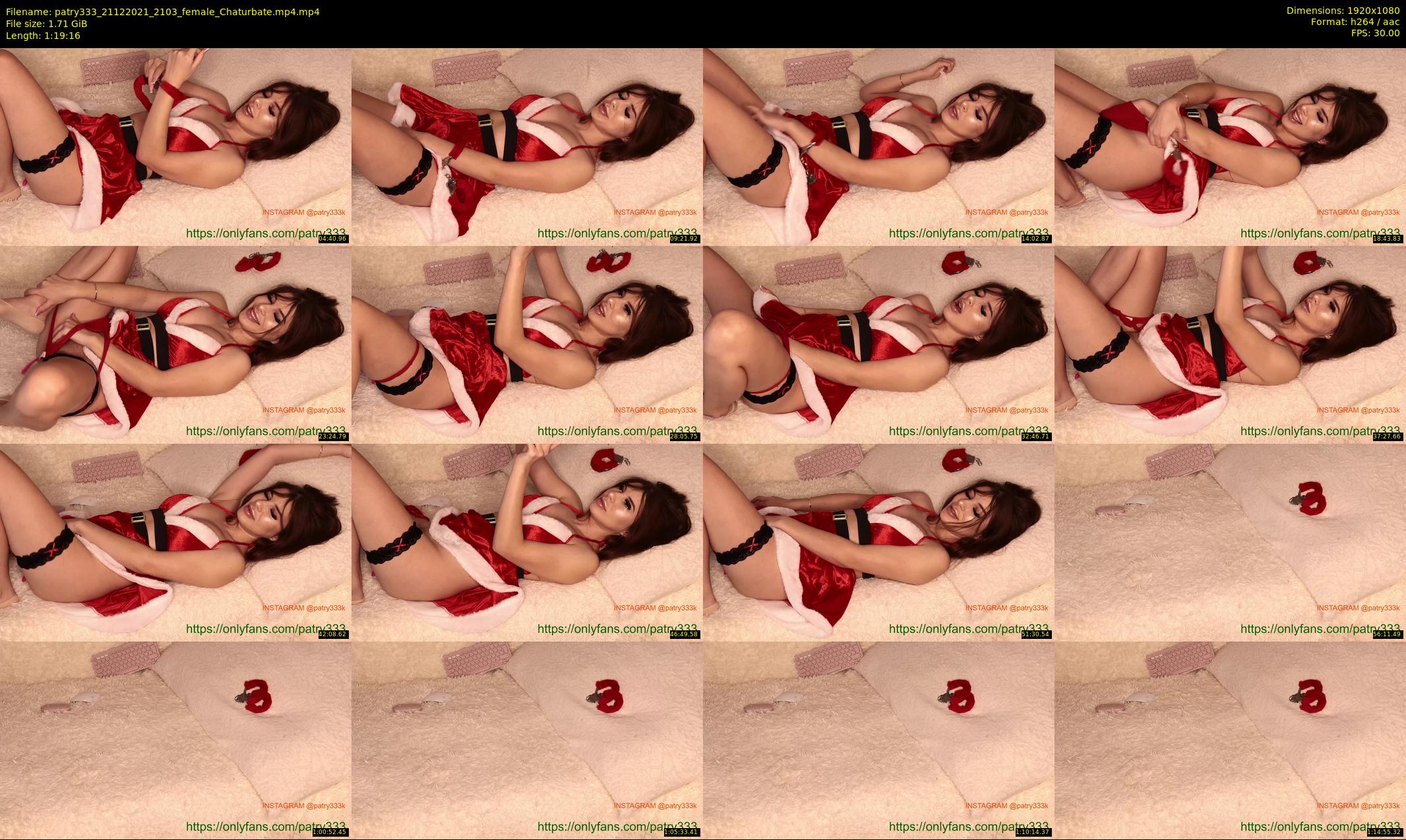 patry333 — 80 minute Chaturbate female cam show recording, 1080p, Dec 21, 2021