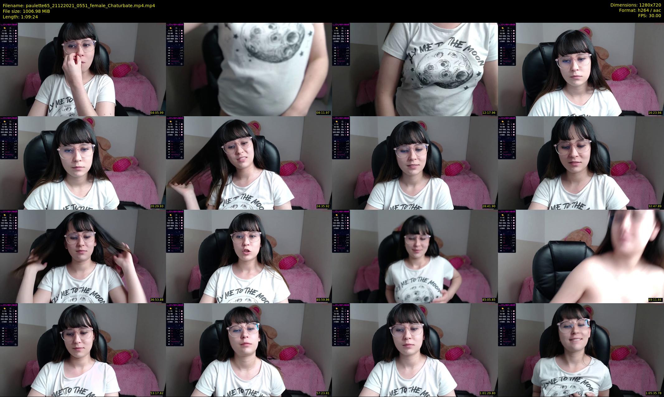 paulette65 — 70 minute Chaturbate female cam show recording, 720p, Dec 21, 2021