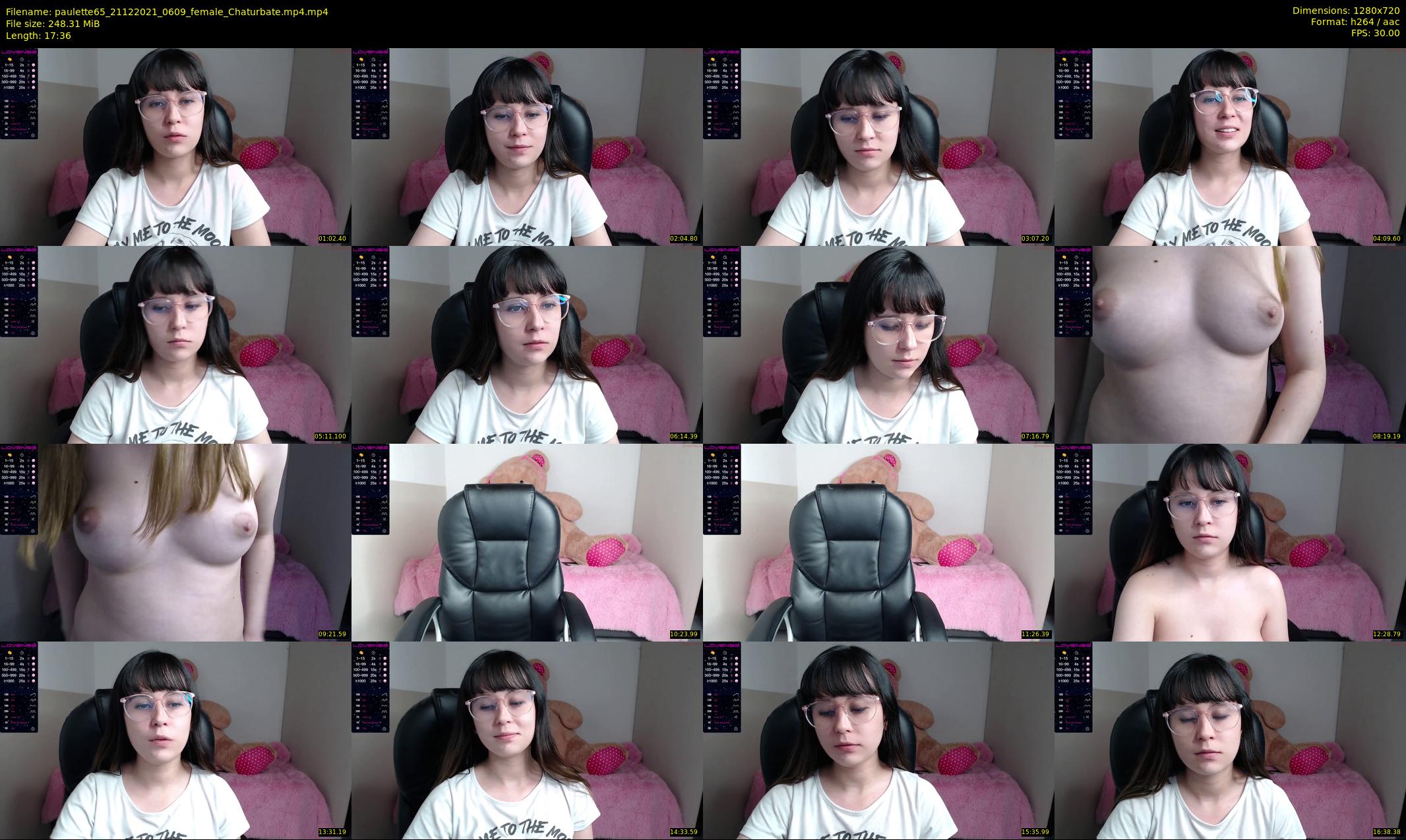 paulette65 — 18 minute Chaturbate female cam show recording, 720p, Dec 21, 2021