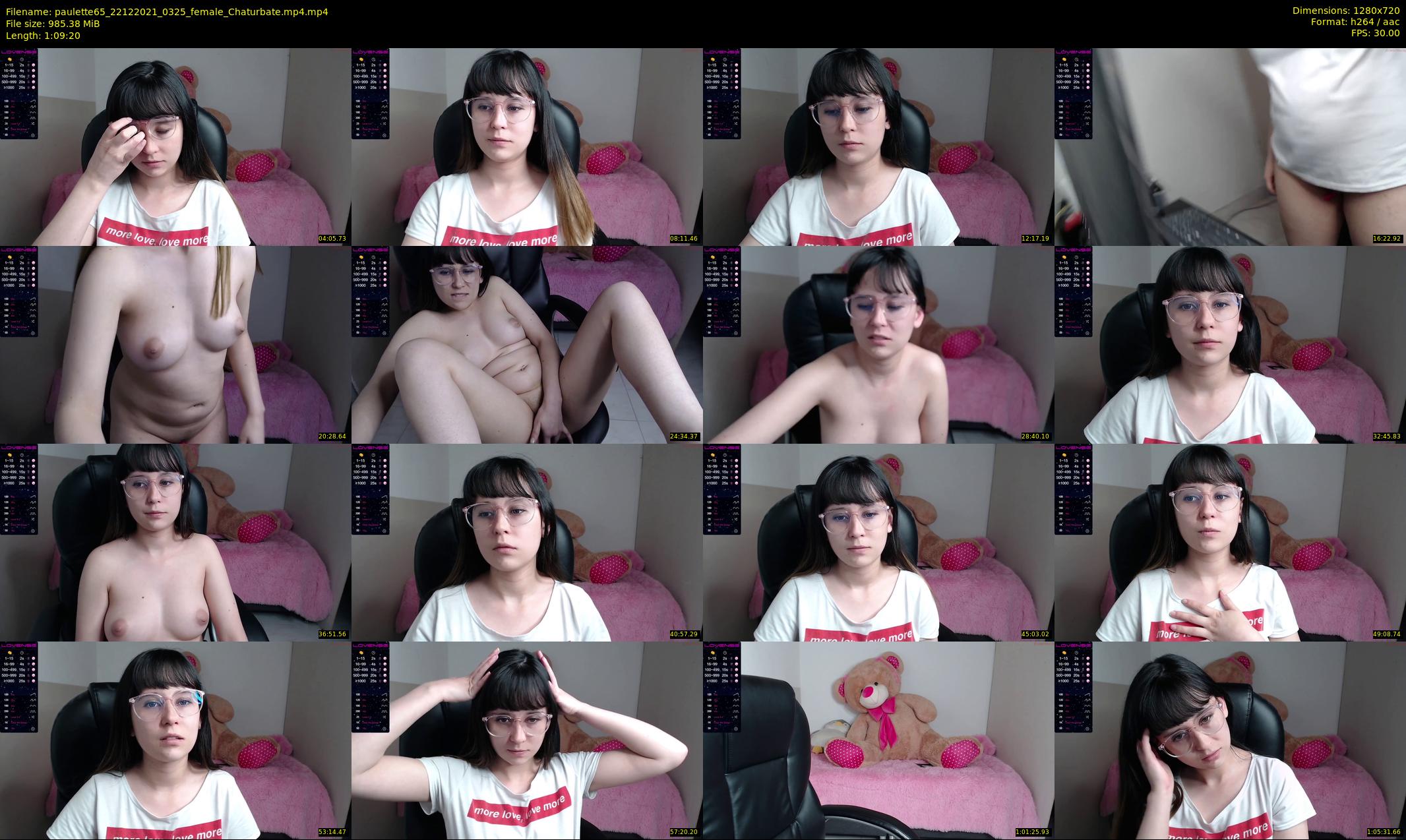 paulette65 — 70 minute Chaturbate female cam show recording, 720p, Dec 22, 2021