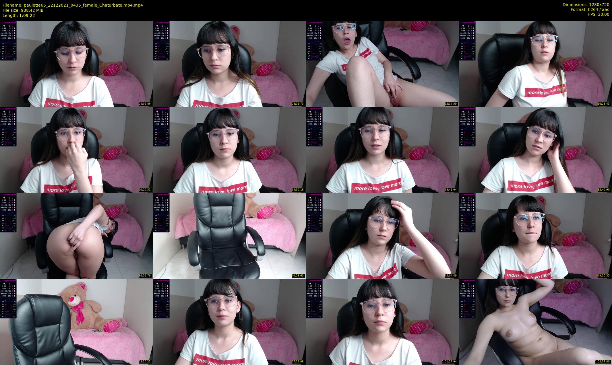 paulette65 — 70 minute Chaturbate female cam show recording, 720p, Dec 22, 2021