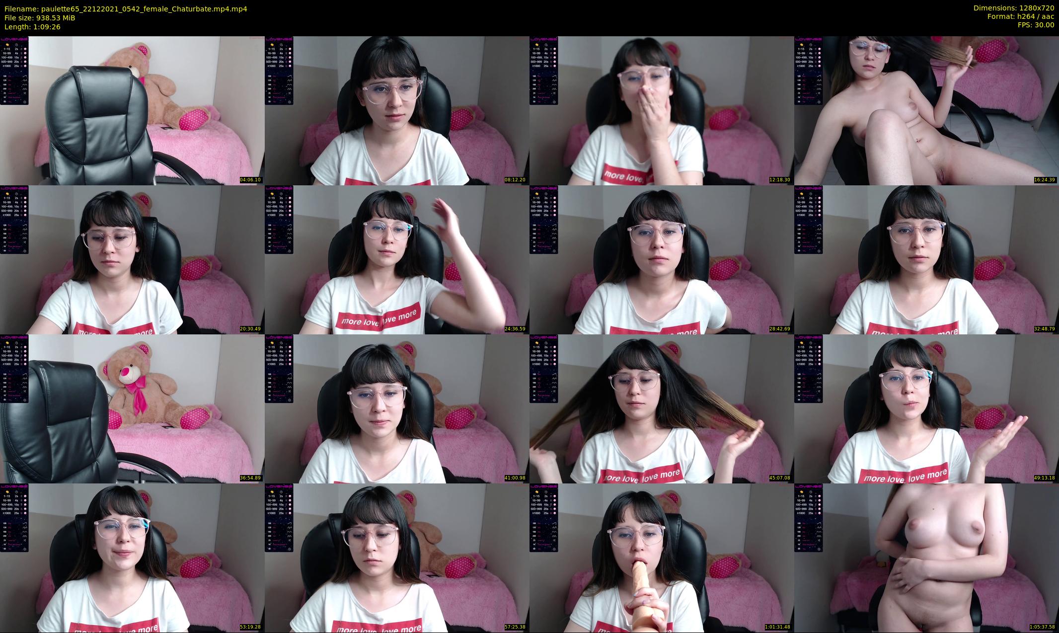 paulette65 — 70 minute Chaturbate female cam show recording, 720p, Dec 22, 2021